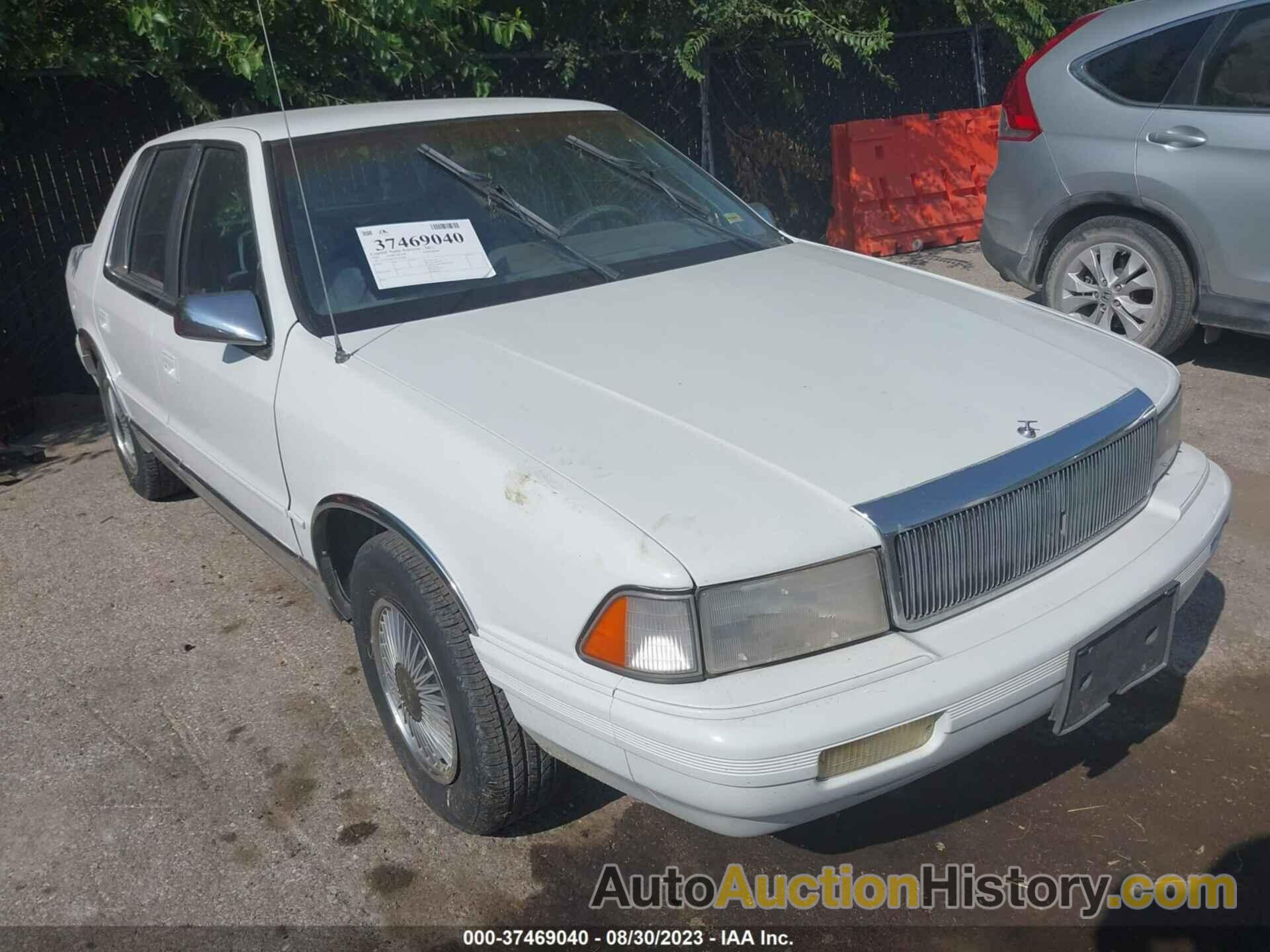 CHRYSLER LEBARON A-BODY, 3C3XA46K1NT265648