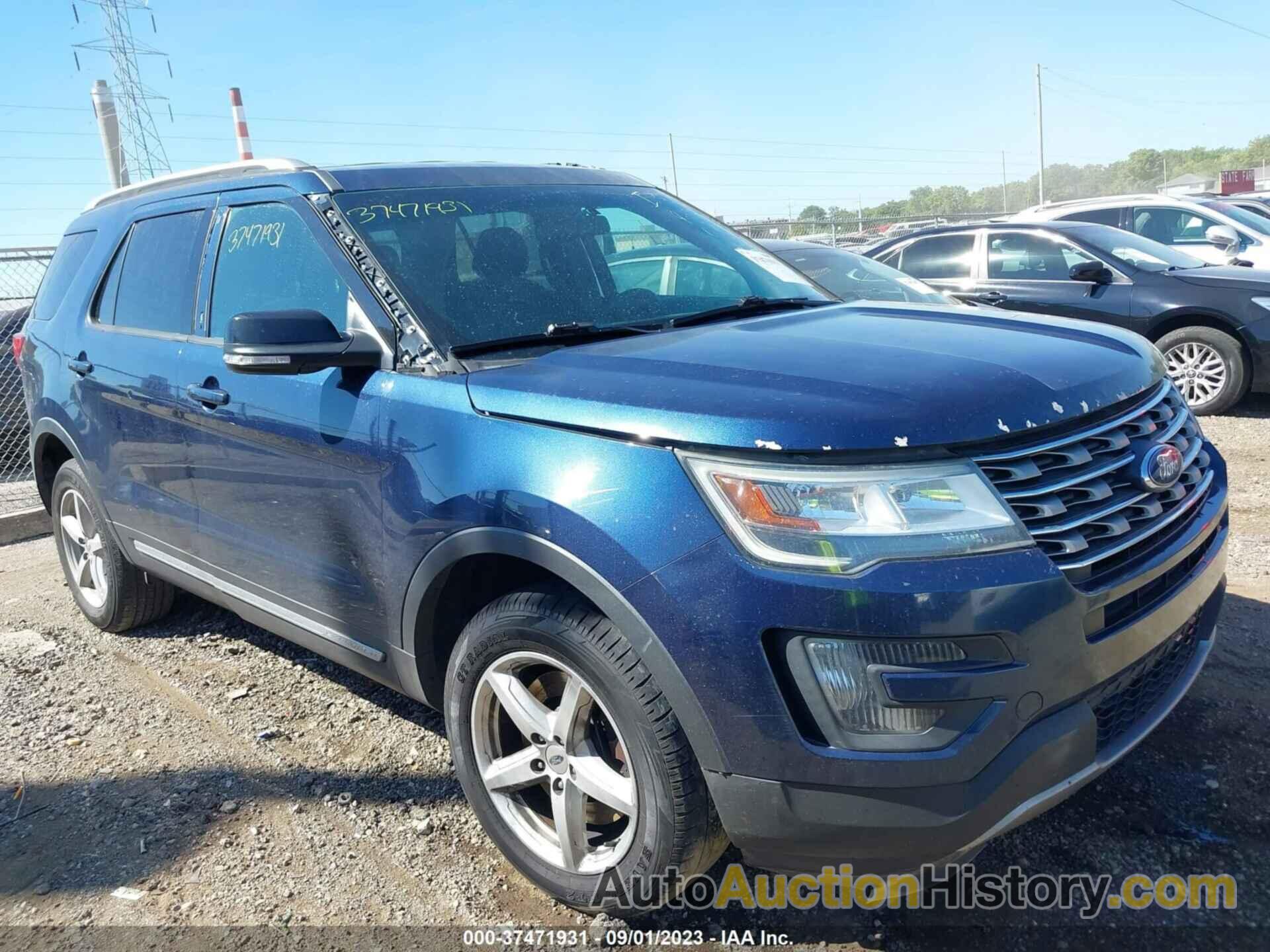 FORD EXPLORER XLT, 1FM5K8D87GGB66169