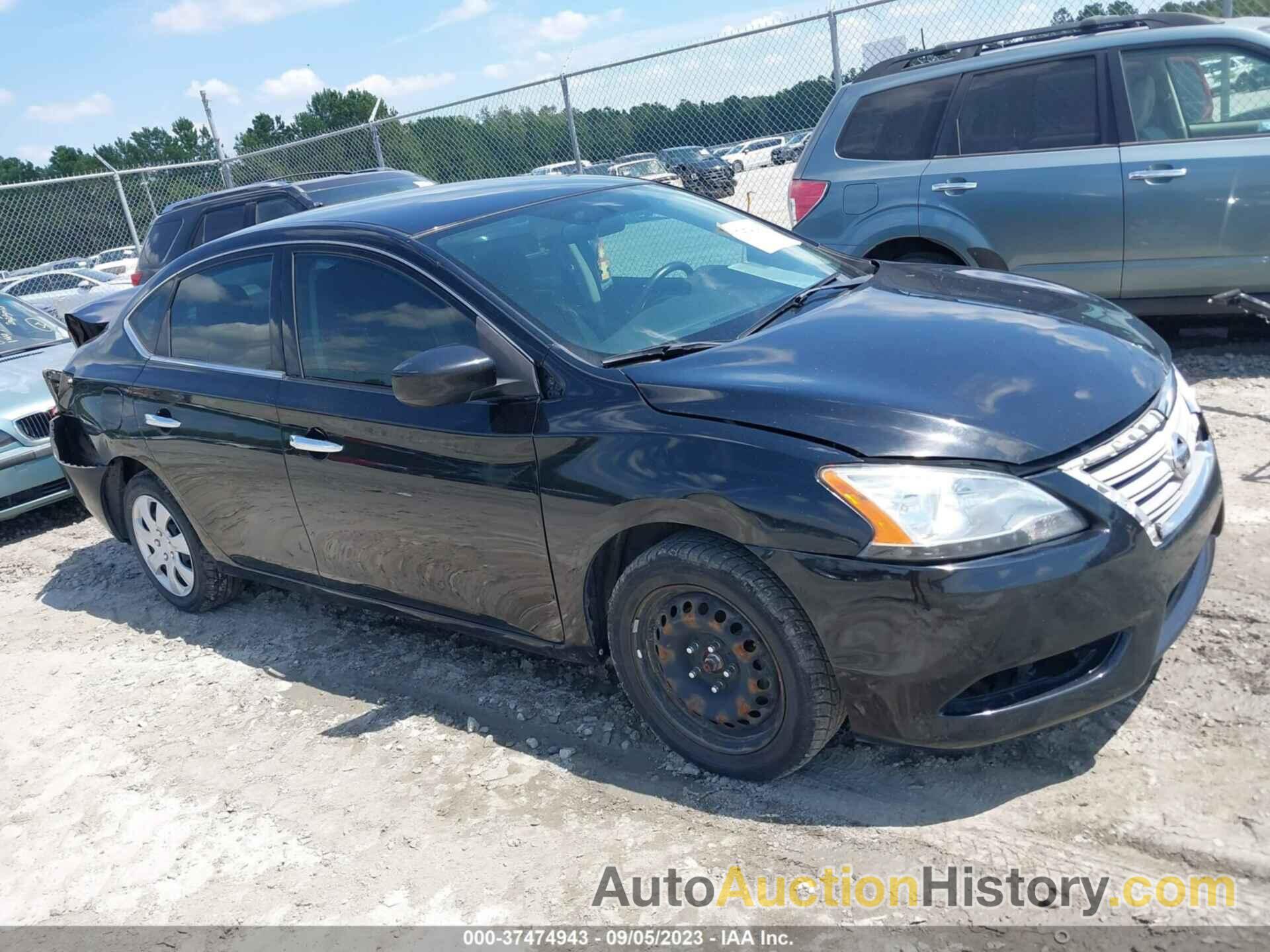 NISSAN SENTRA SV, 3N1AB7AP9FL642959