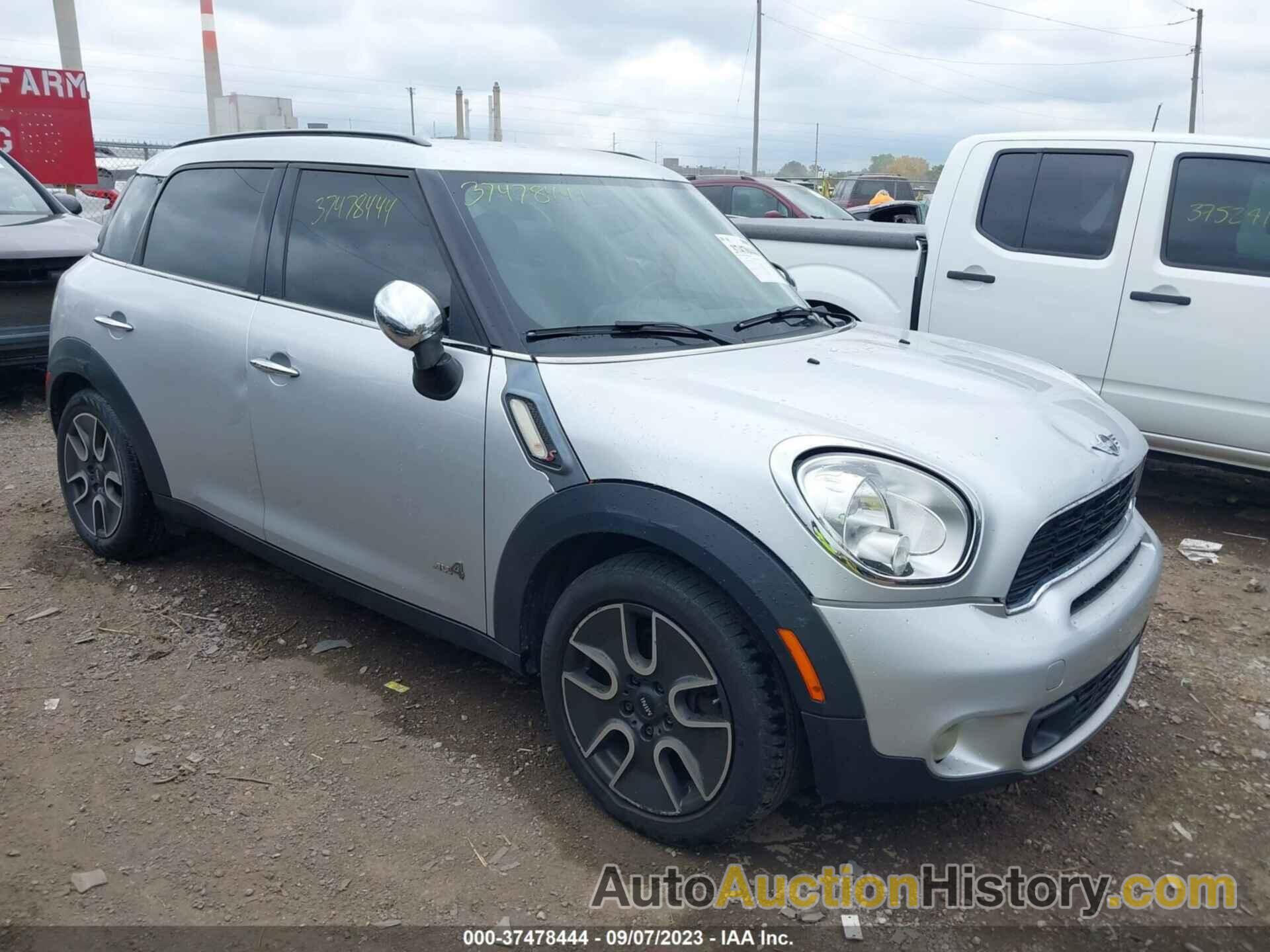 MINI COOPER COUNTRYMAN S, WMWZC5C56BWL53214