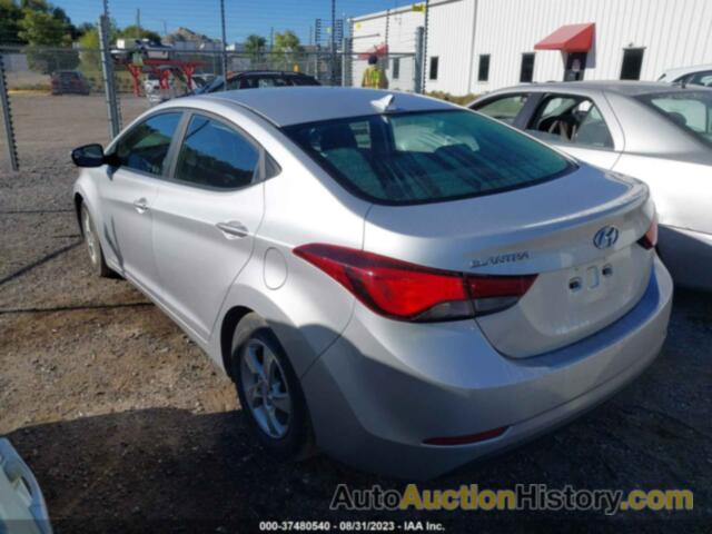 HYUNDAI ELANTRA SE (ULSAN PLANT), KMHDH4AE1EU107887