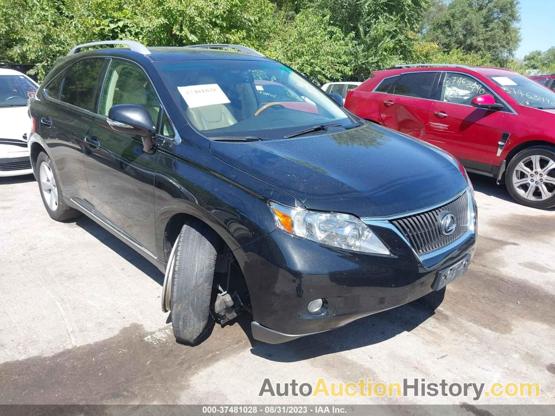 LEXUS RX 350, 2T2BK1BA8BC100009