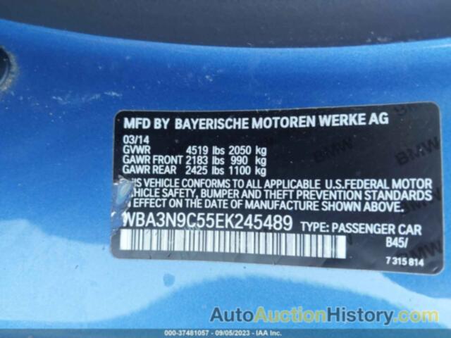 BMW 428I XDRIVE, WBA3N9C55EK245489
