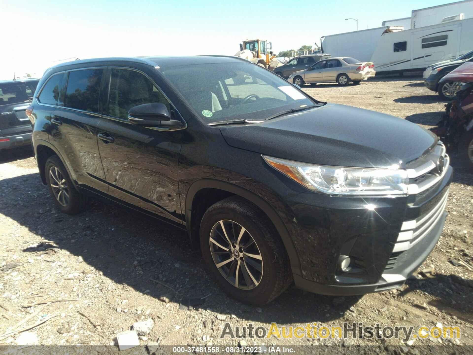 TOYOTA HIGHLANDER XLE/SE, 5TDJZRFH1HS418474