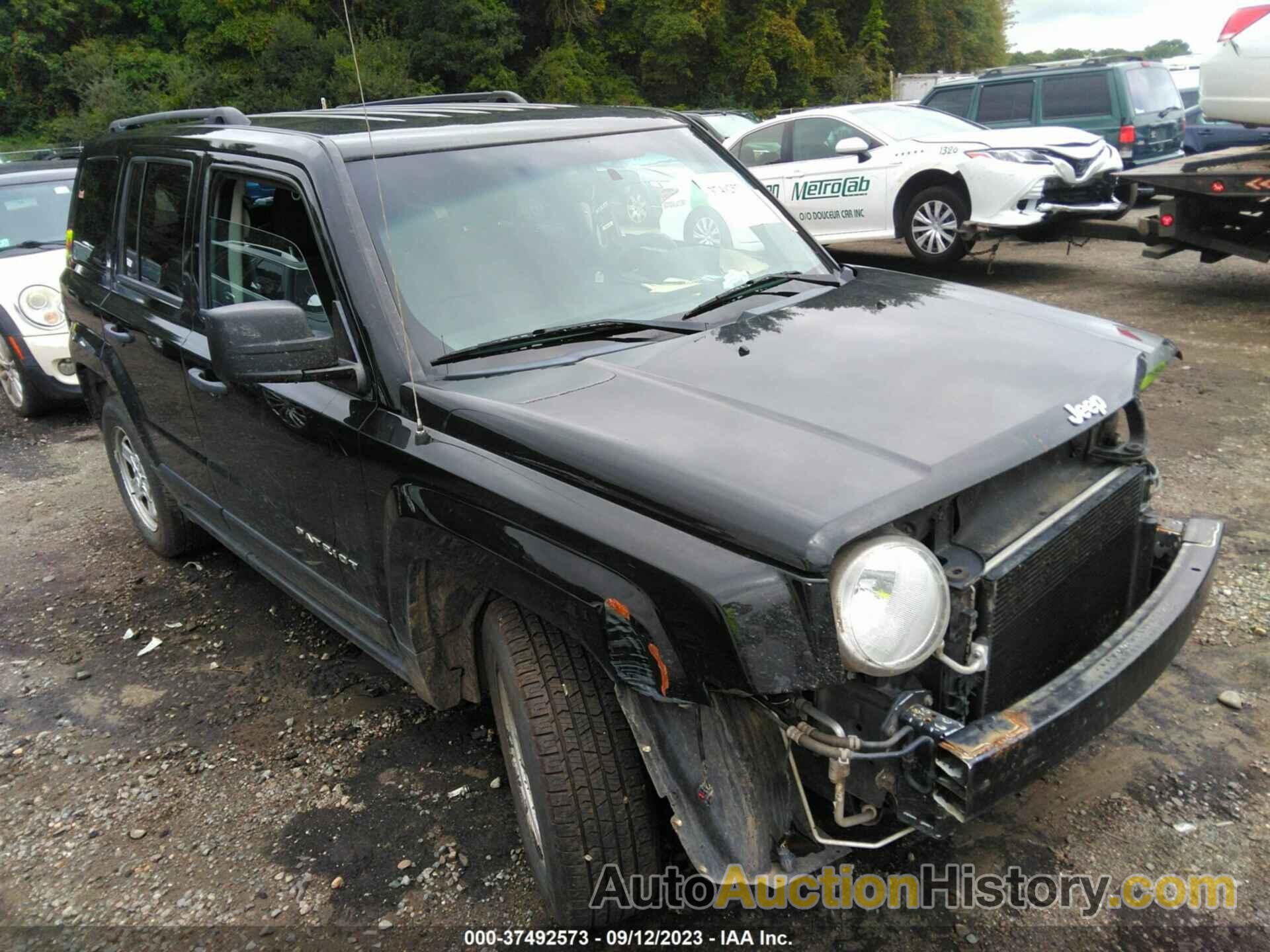 JEEP PATRIOT SPORT, 1C4NJPBA3GD748357