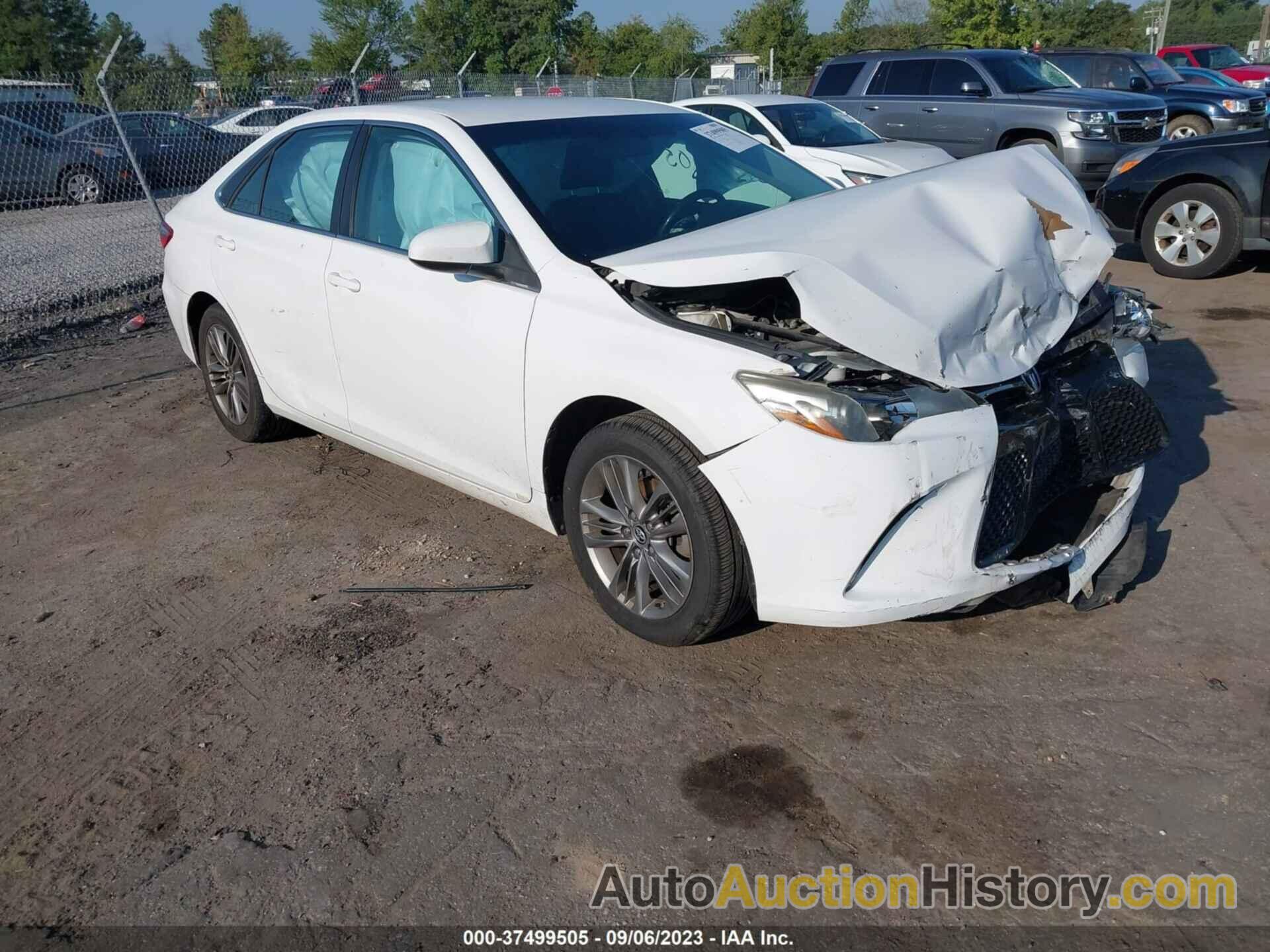 TOYOTA CAMRY XLE/SE/LE/XSE, 4T1BF1FK6FU952486