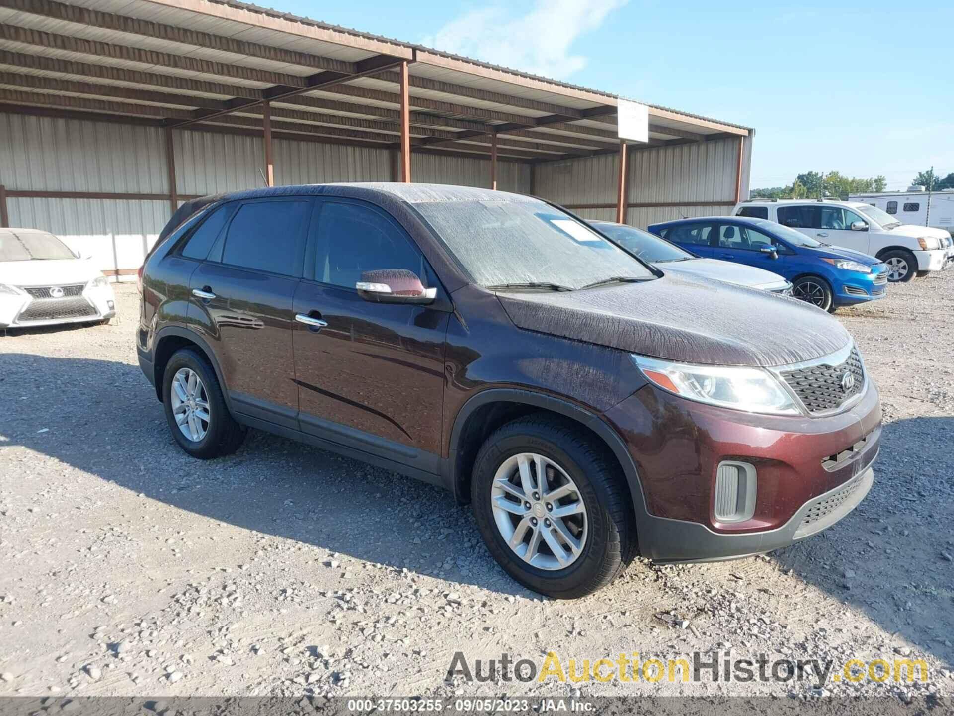 KIA SORENTO LX, 5XYKT3A69FG622314