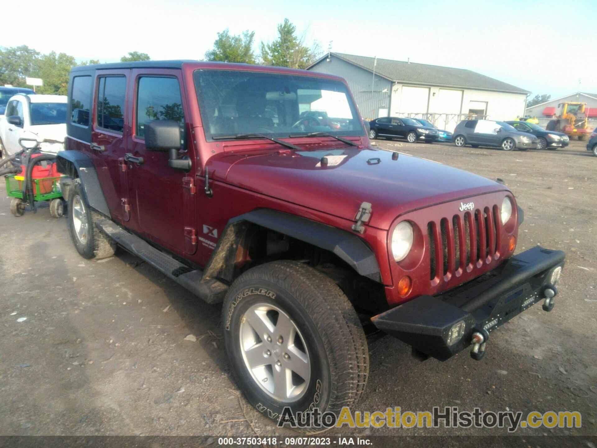 JEEP WRANGLER UNLIMITED X, 1J4GA39149L772287