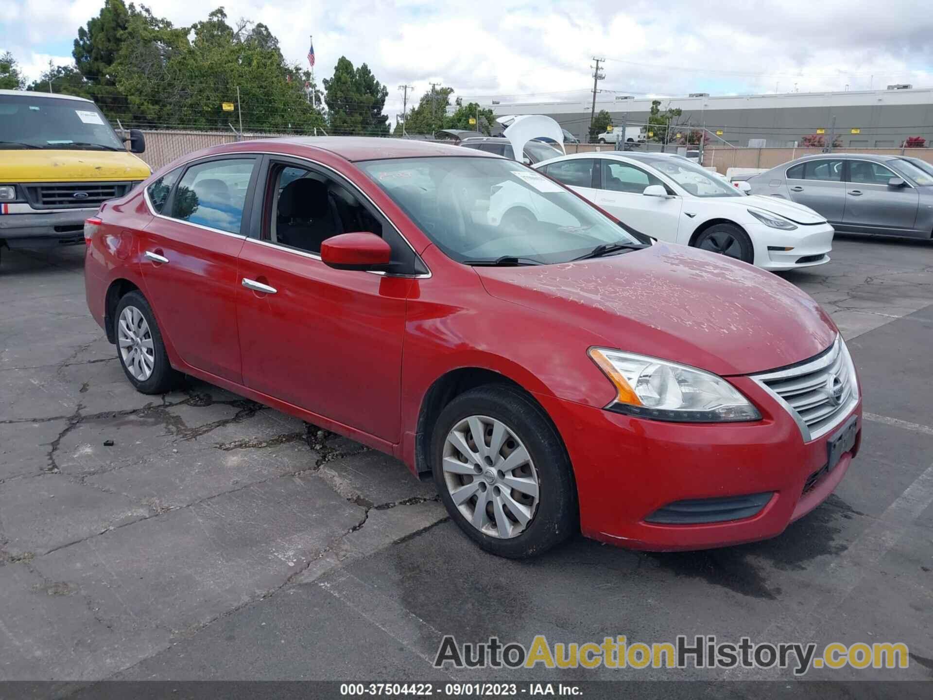 NISSAN SENTRA S/FE+ S/SV/FE+ SV/SR/SL, 3N1AB7AP0EY231094