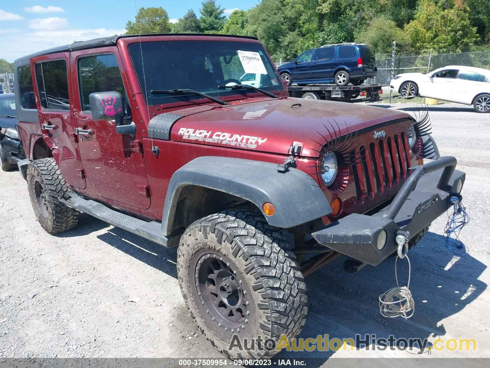 JEEP WRANGLER UNLIMITED X, 1J4GA39107L193424