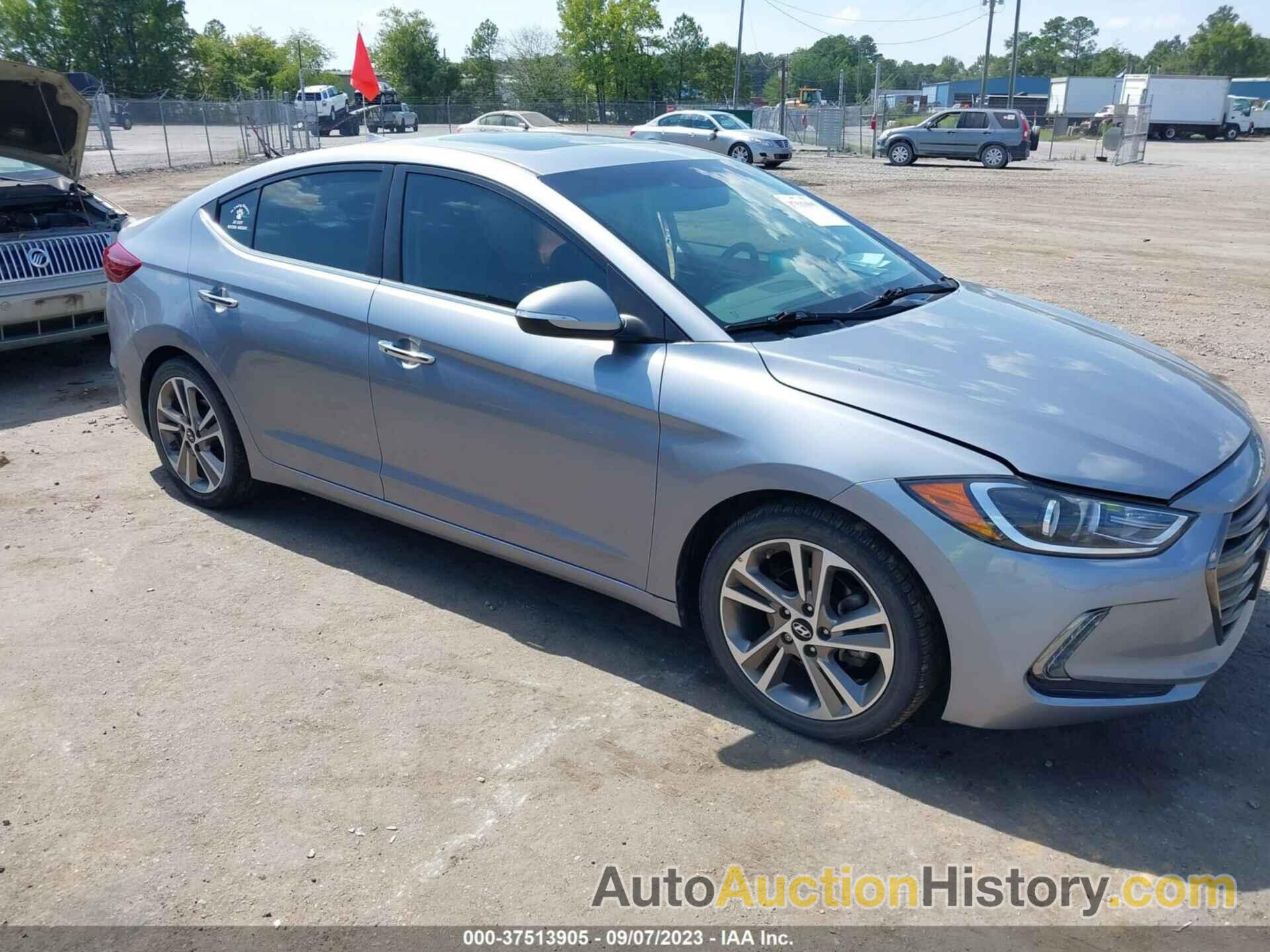 HYUNDAI ELANTRA LIMITED, 5NPD84LF0HH107999