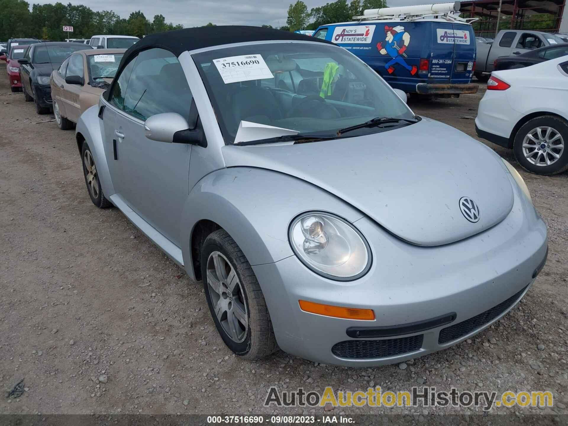 VOLKSWAGEN NEW BEETLE CONVERTIBLE, 3VWRF31Y26M331581