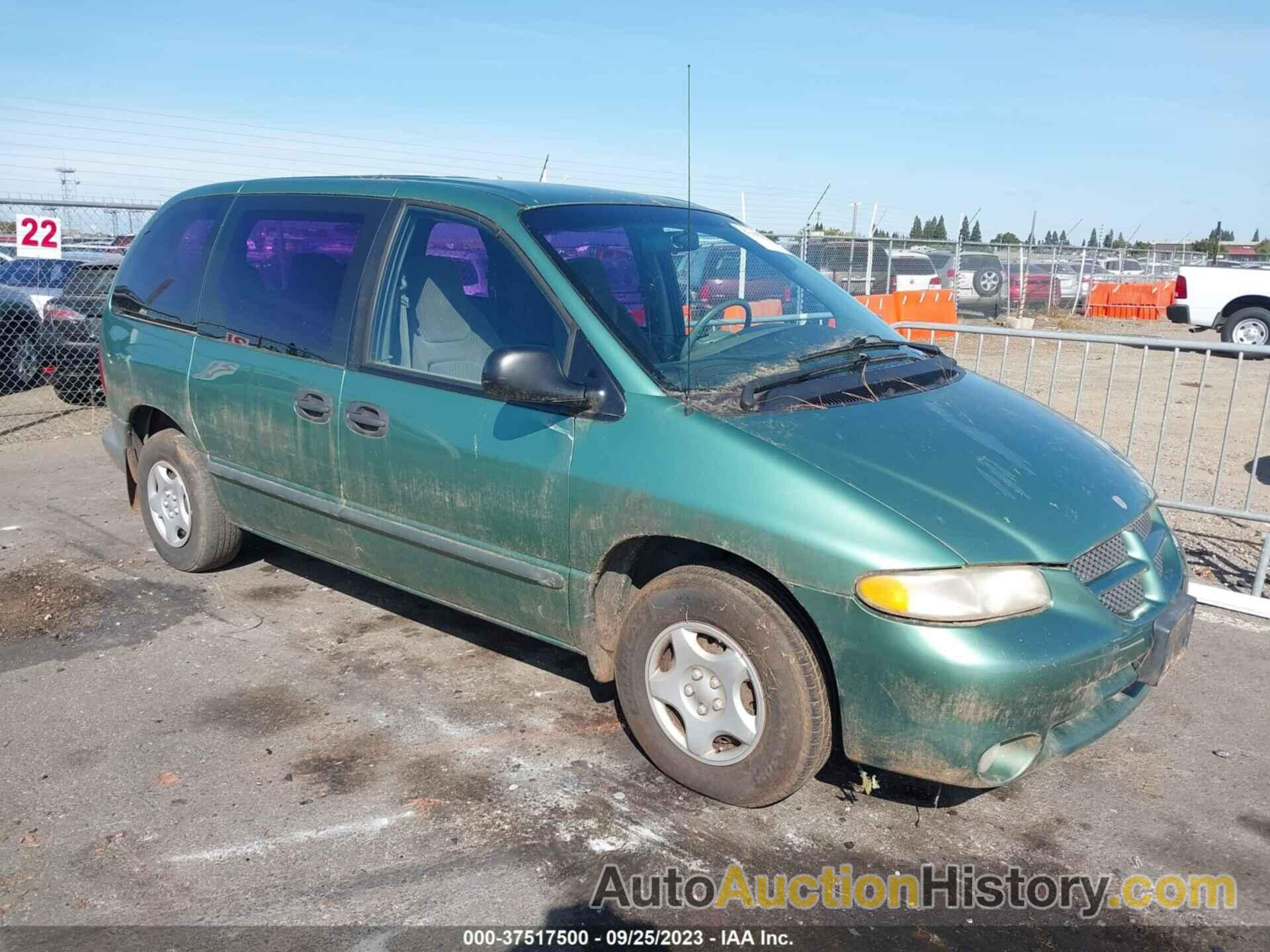 DODGE CARAVAN BASE, 2B4FP25B4XR404136