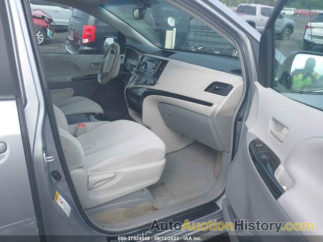 TOYOTA SIENNA LE V6 7 PASSENGER AUTO ACCESS SEAT/LE V6 8 PASSENGER, 5TDKK3DC9CS224796