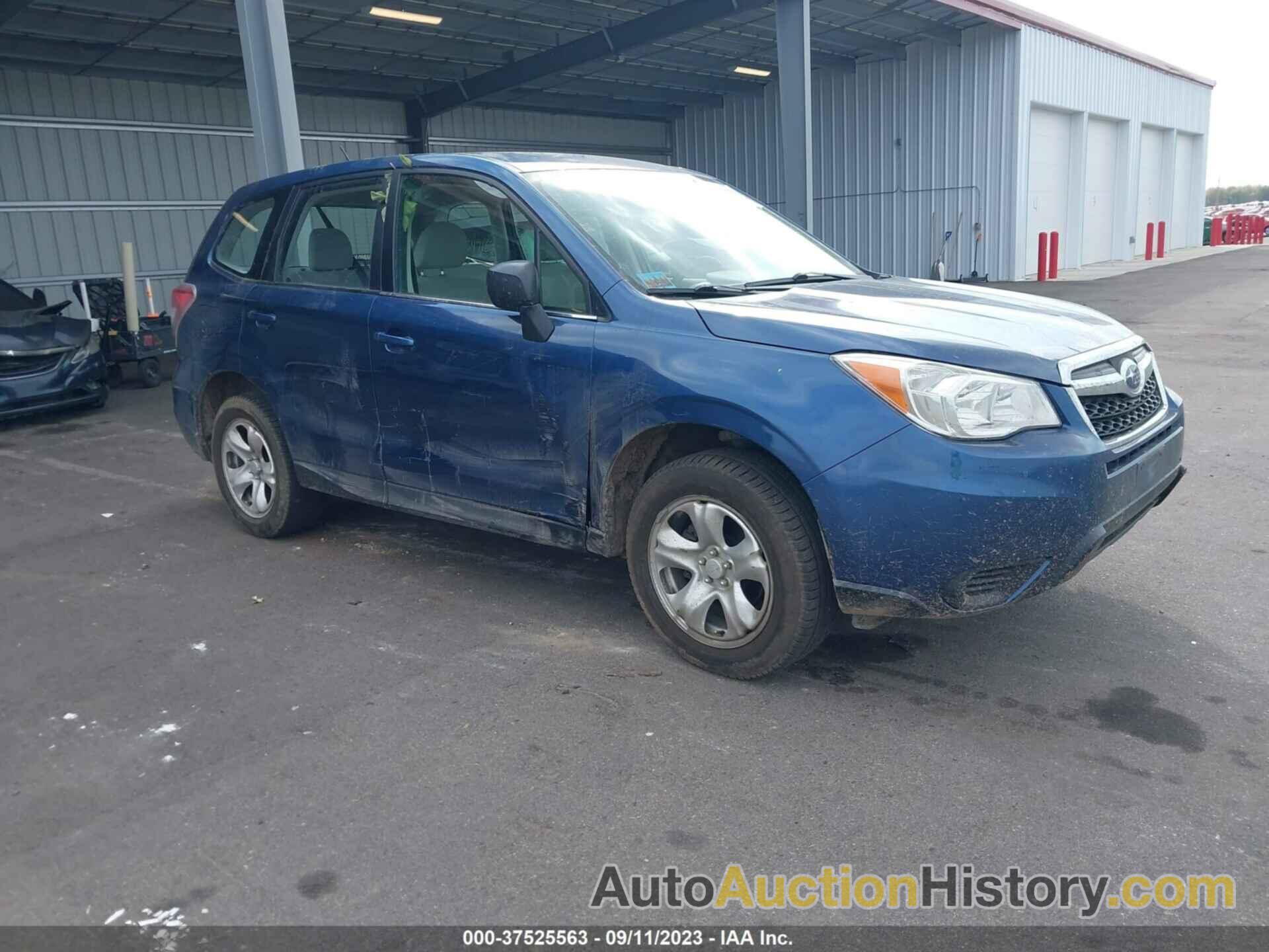 SUBARU FORESTER 2.5I, JF2SJAAC7EH439520