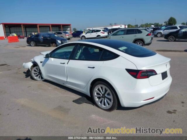 TESLA MODEL 3 REAR-WHEEL DRIVE, 5YJ3E1EA9PF545180