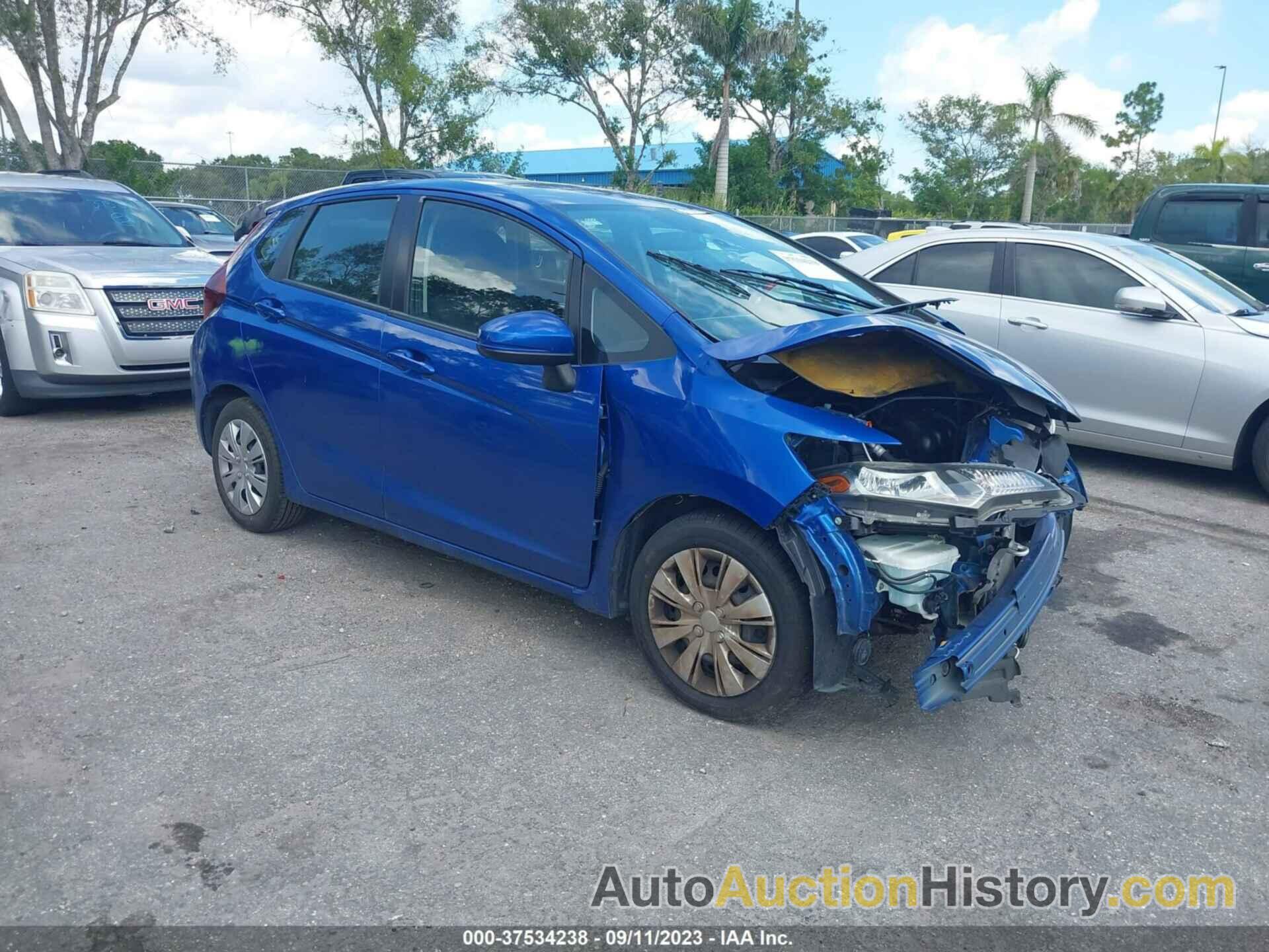 HONDA FIT LX, JHMGK5H51GS012127