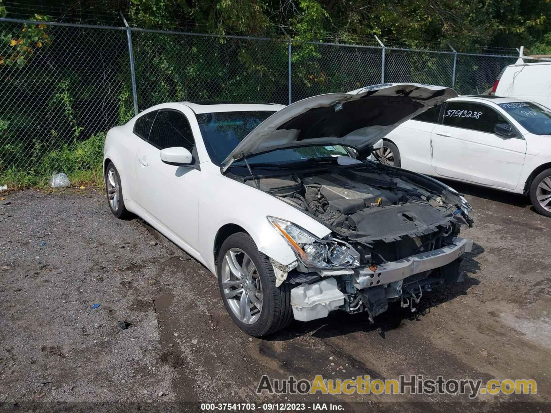 INFINITI G37 COUPE X, JNKCV64F09M652377