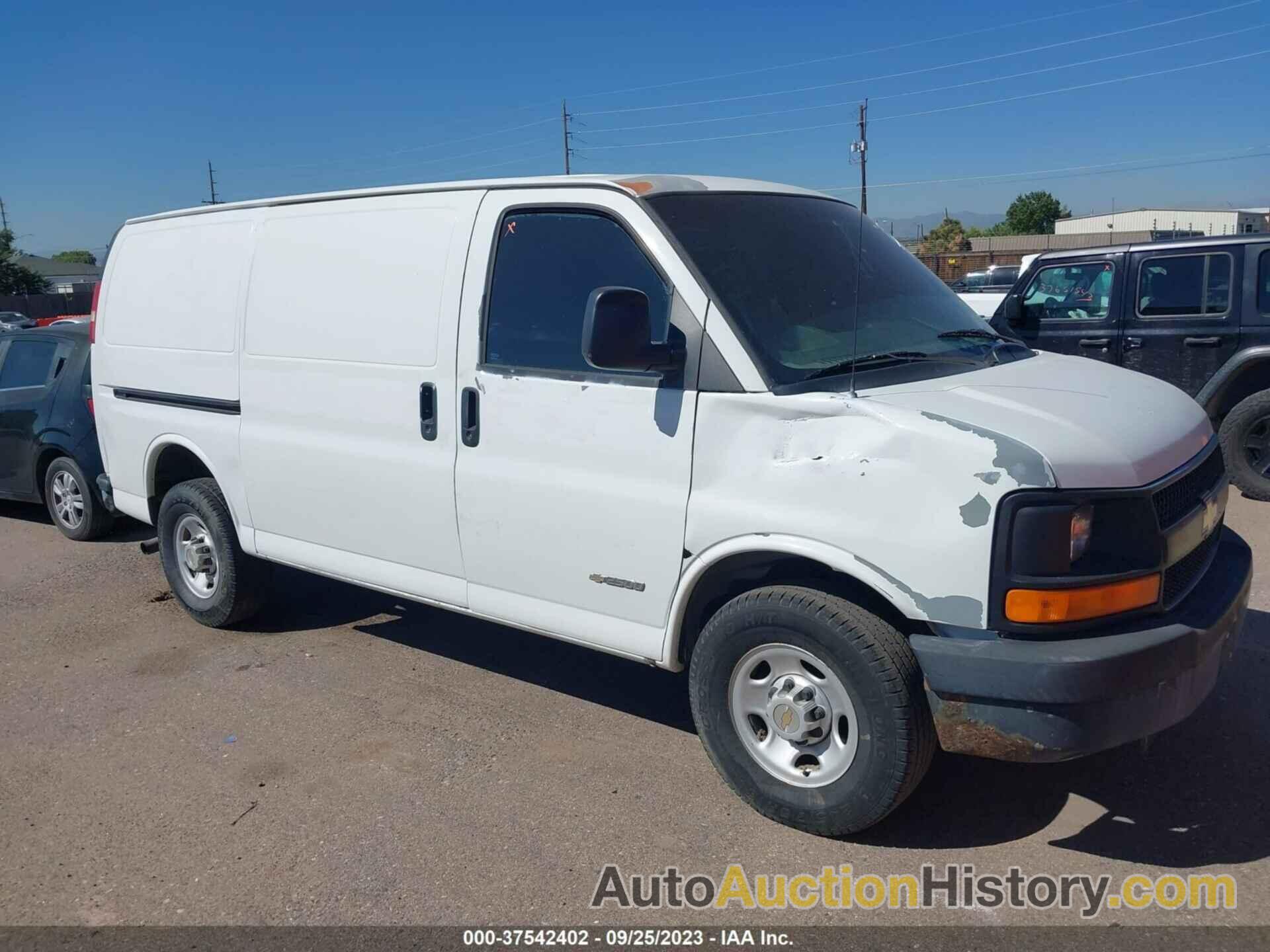 CHEVROLET EXPRESS CARGO VAN, 1GCGG25V841202031