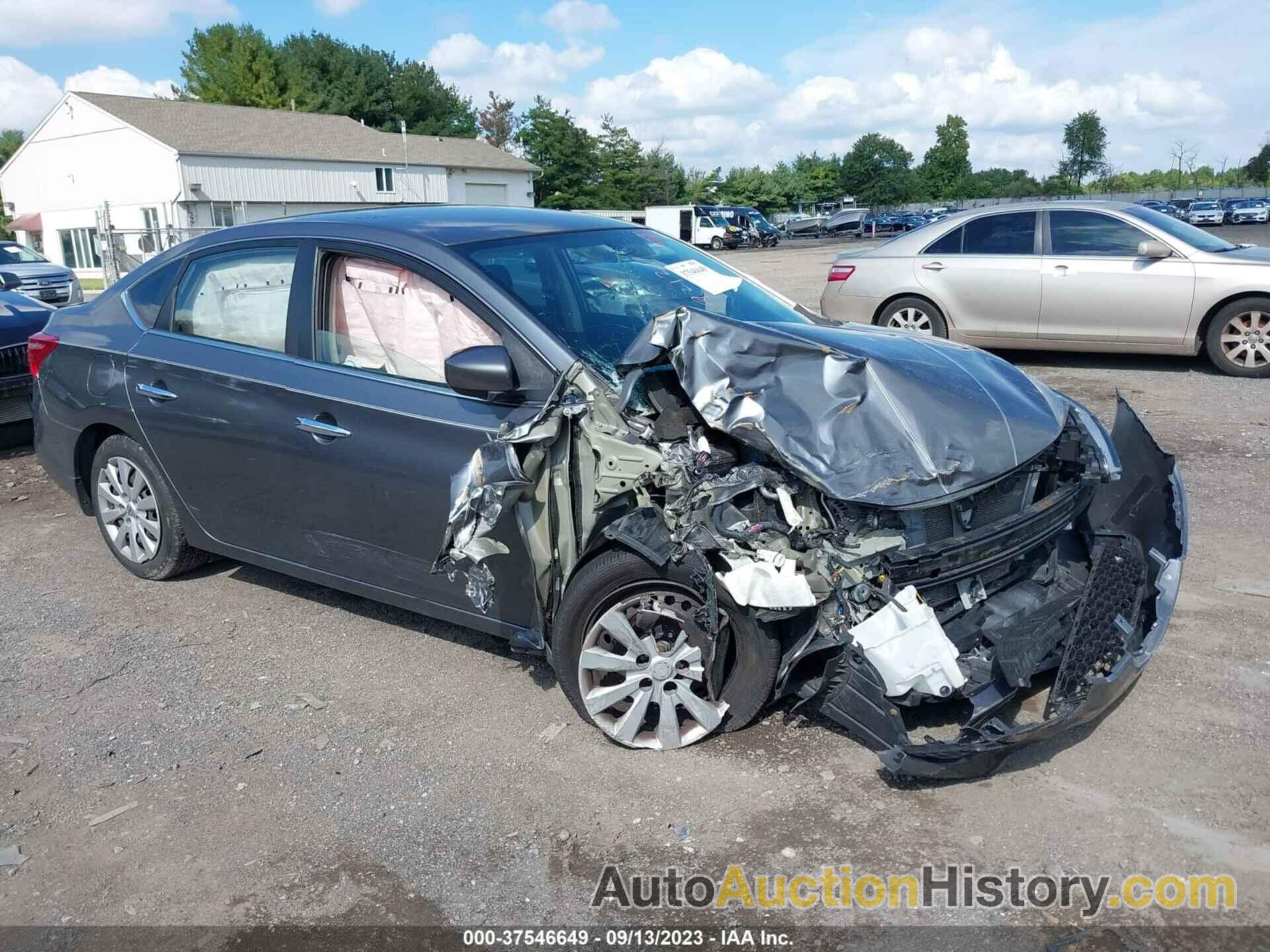 NISSAN SENTRA S, 3N1AB7AP2GY286293