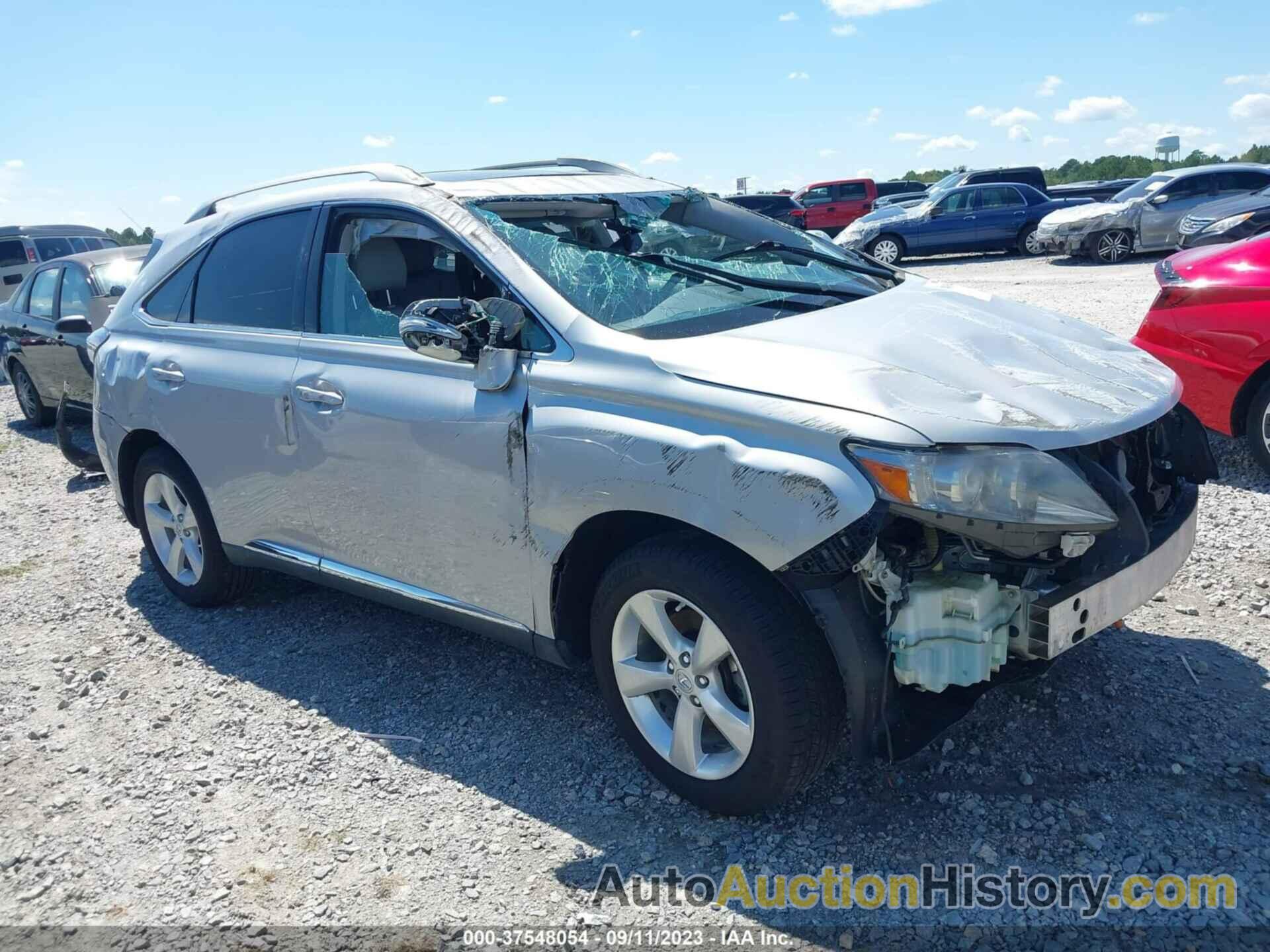 LEXUS RX 350, 2T2BK1BA6BC098504