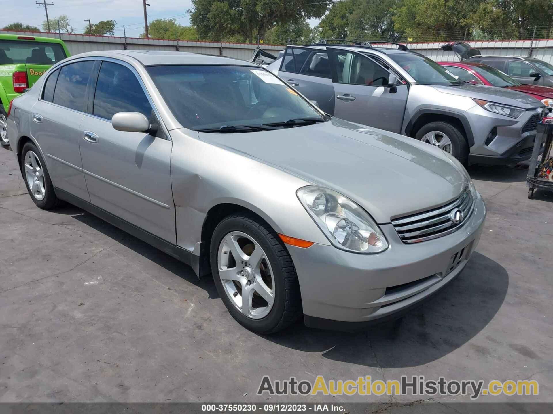 INFINITI G35 SEDAN W/LEATHER, JNKCV51E44M615363