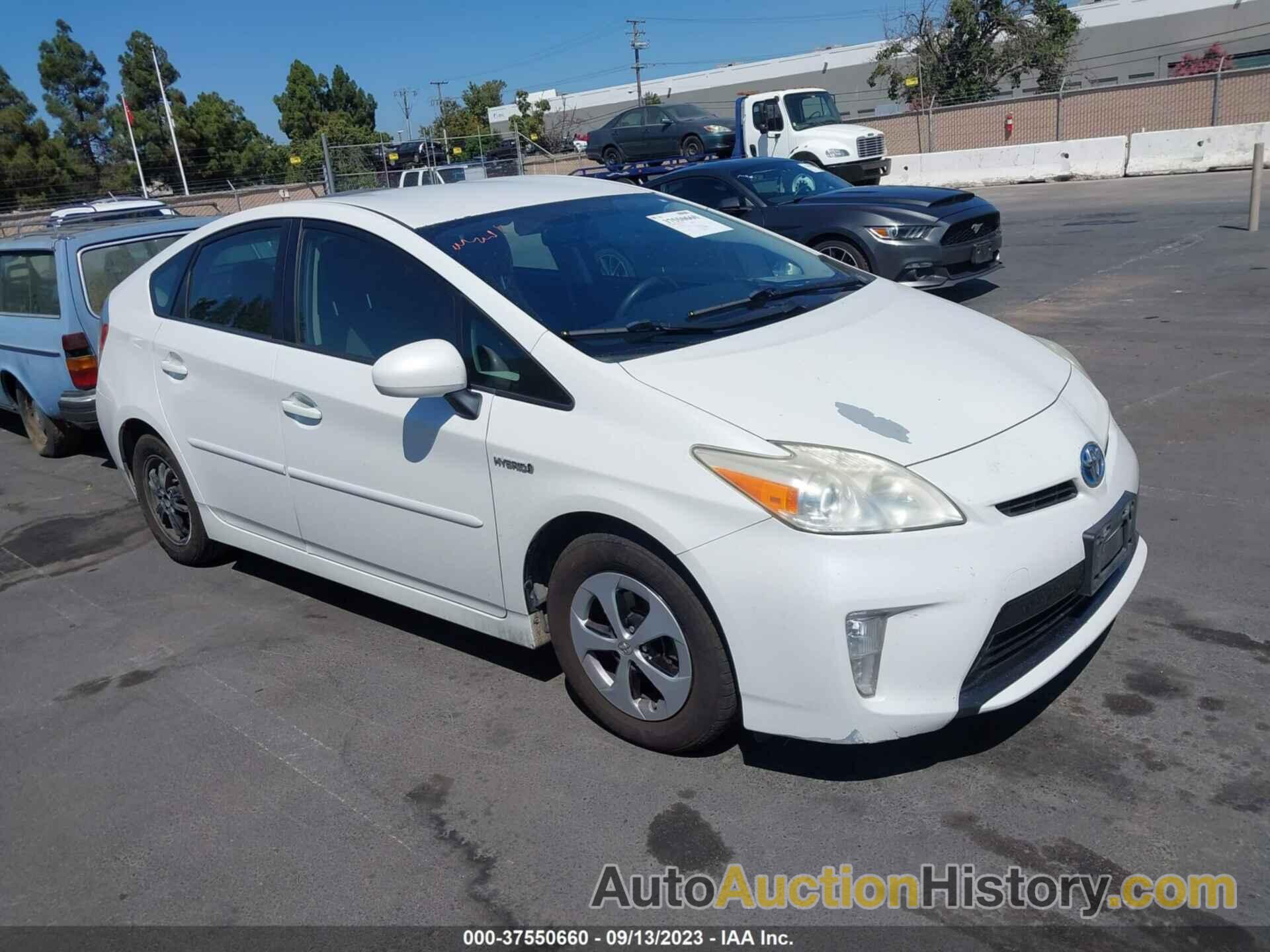 TOYOTA PRIUS ONE/TWO/THREE/FOUR/FIVE, JTDKN3DU6C5374824