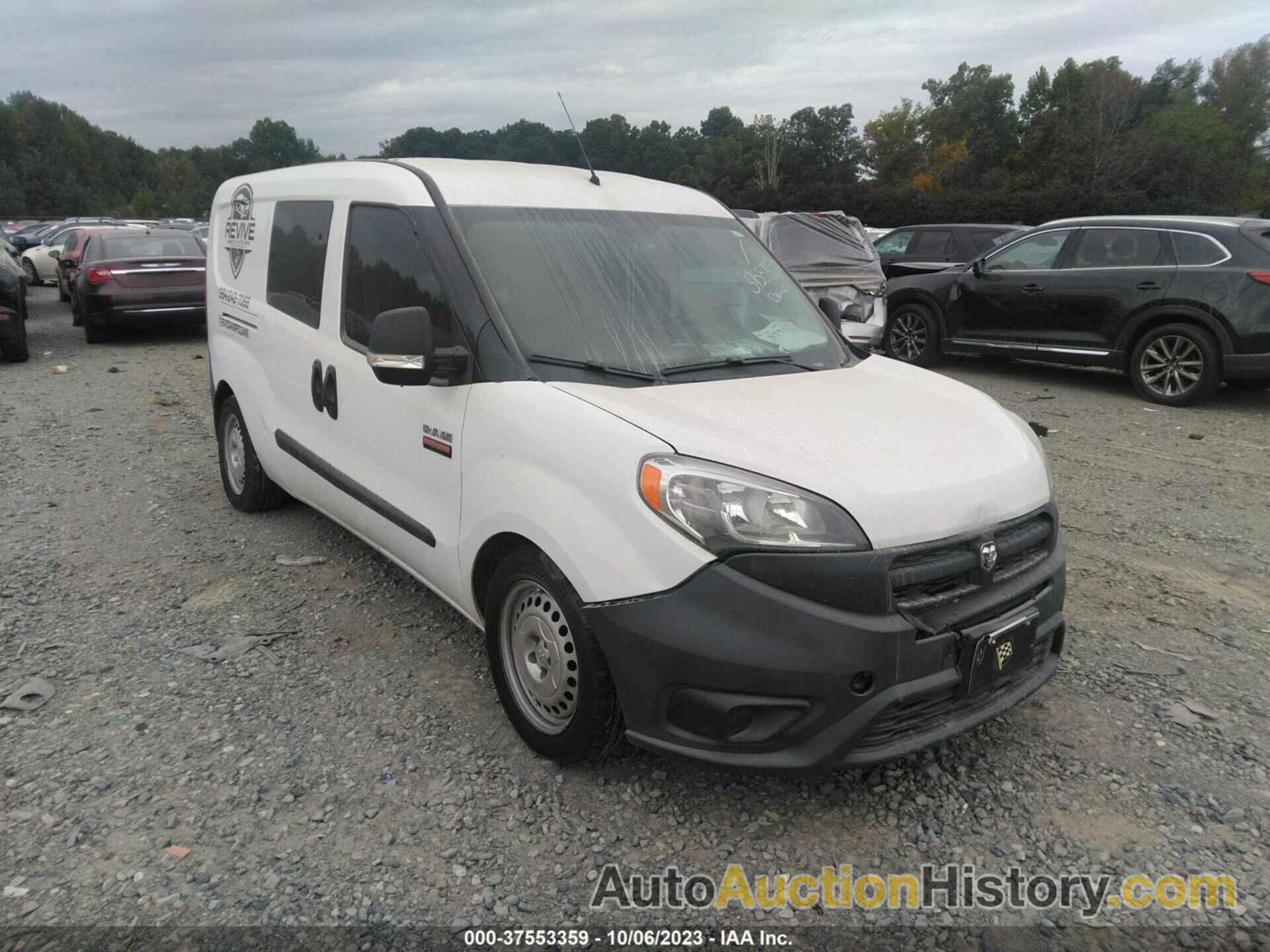 RAM PROMASTER CITY CARGO VAN TRADESMAN, ZFBERFAT6F6A78415