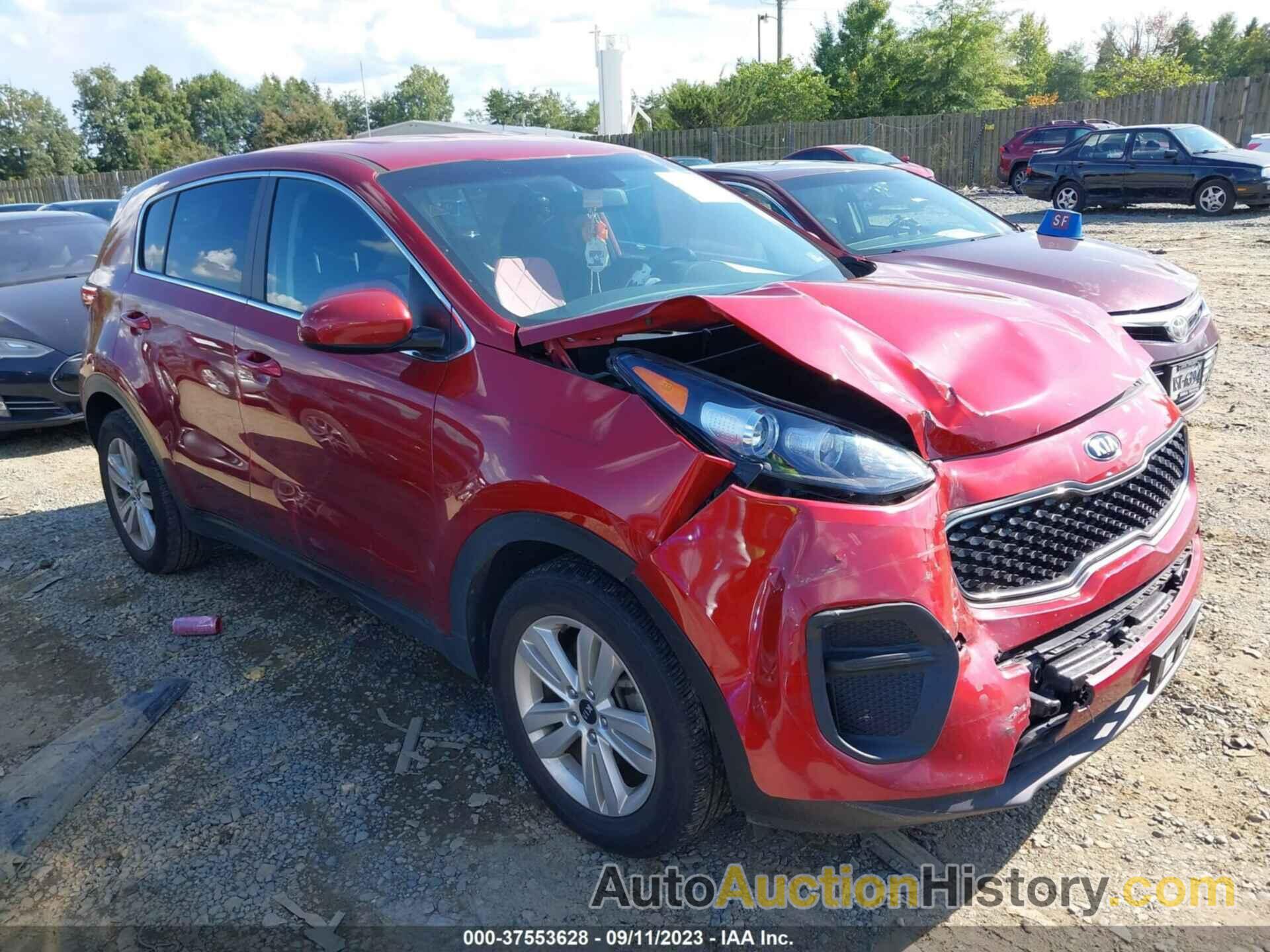 KIA SPORTAGE LX, KNDPM3AC6K7502129