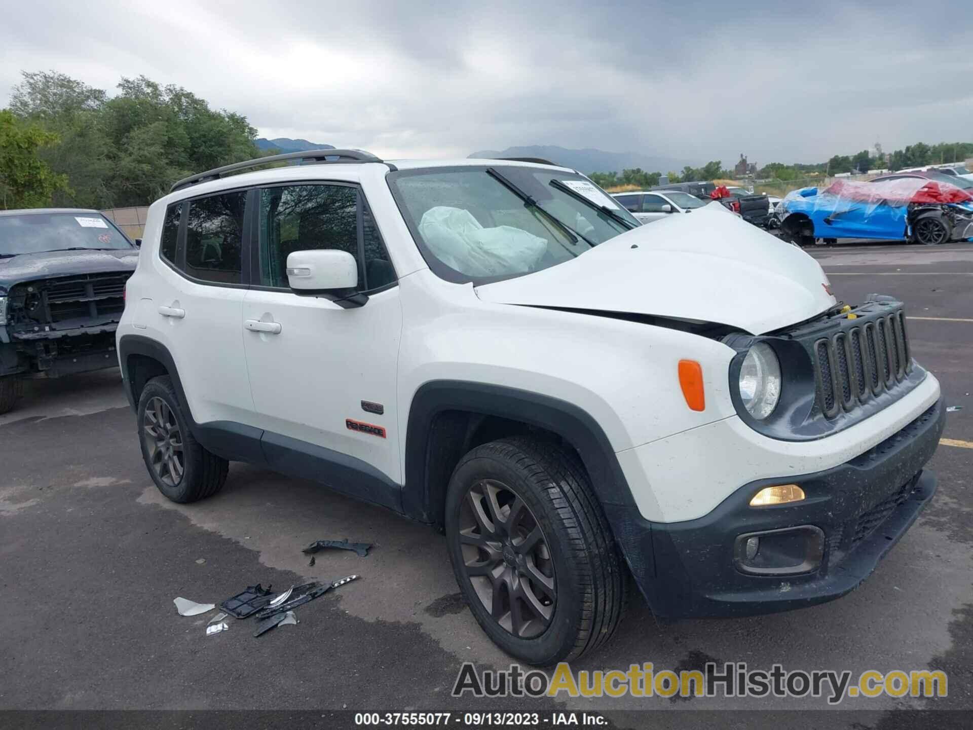 JEEP RENEGADE 75TH ANNIVERSARY, ZACCJBBTXGPE30801