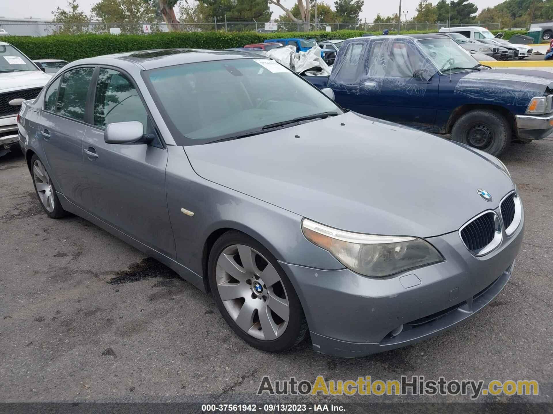 BMW 5 SERIES/5-SERIES 530I, WBANA73514B801823