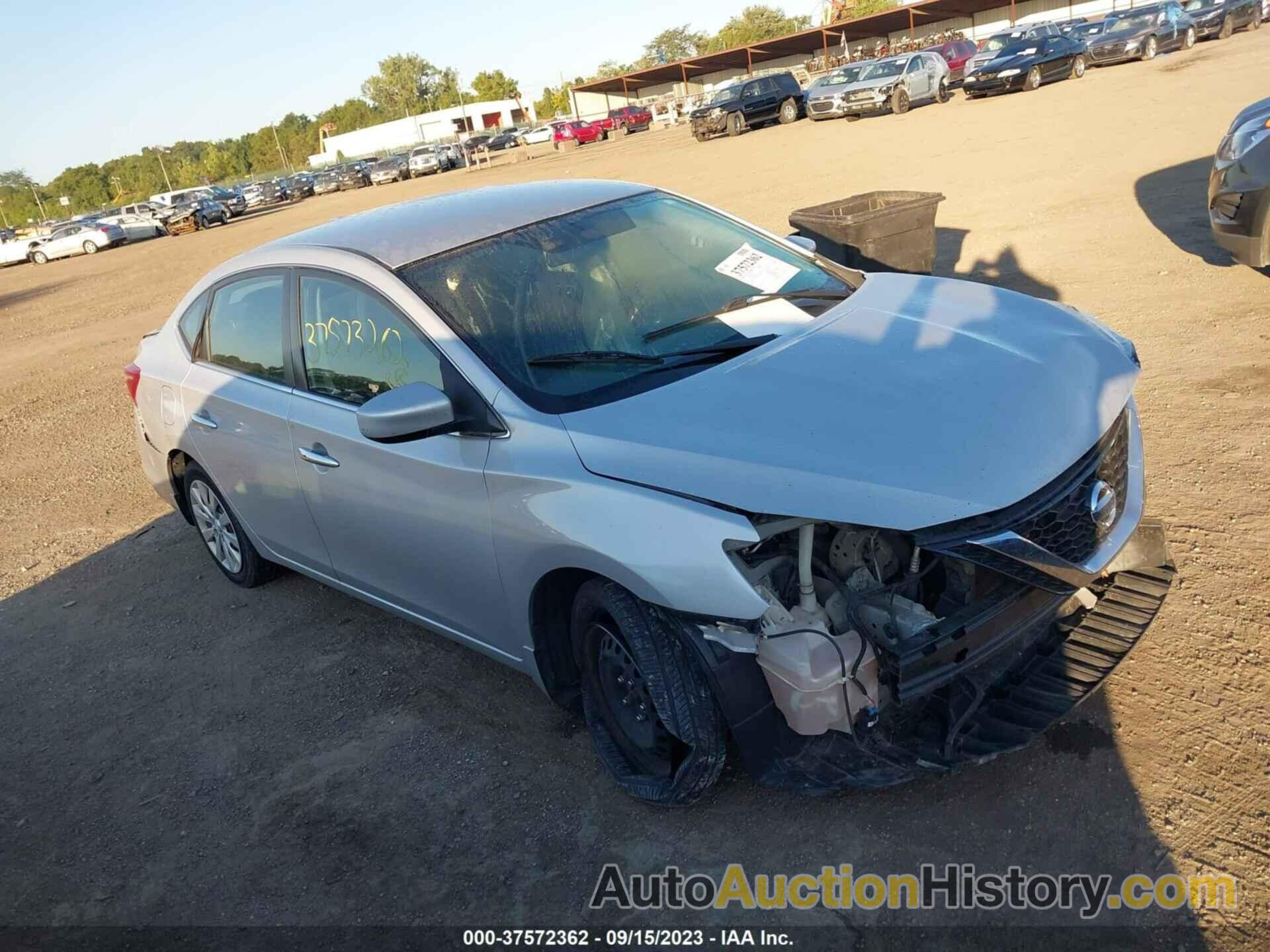 NISSAN SENTRA SV, 3N1AB7AP9HL669064