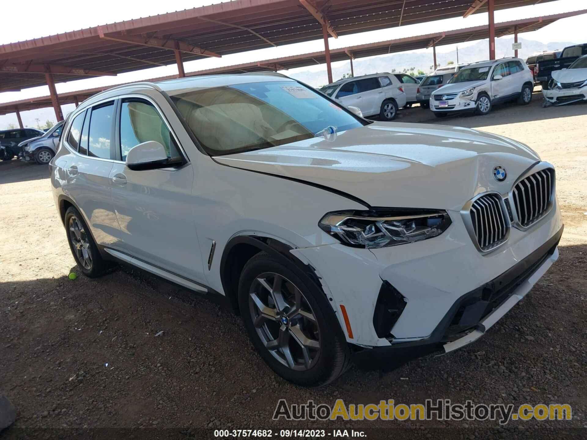 BMW X3 SDRIVE30I, 5UX43DP02P9N67045