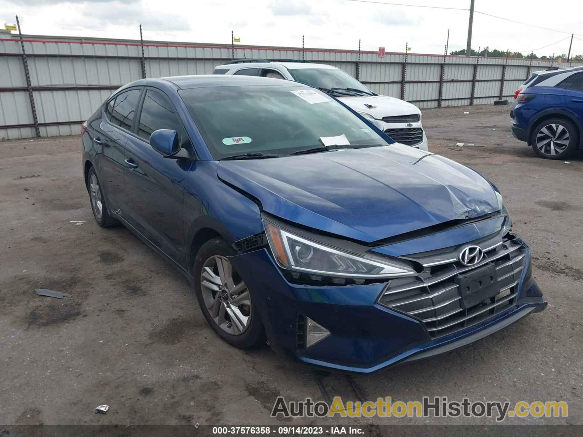 HYUNDAI ELANTRA SEL, 5NPD84LF6LH539411