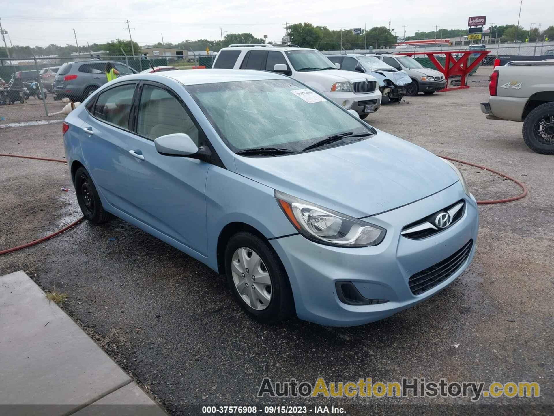 HYUNDAI ACCENT GLS, KMHCT4AE9DU531892