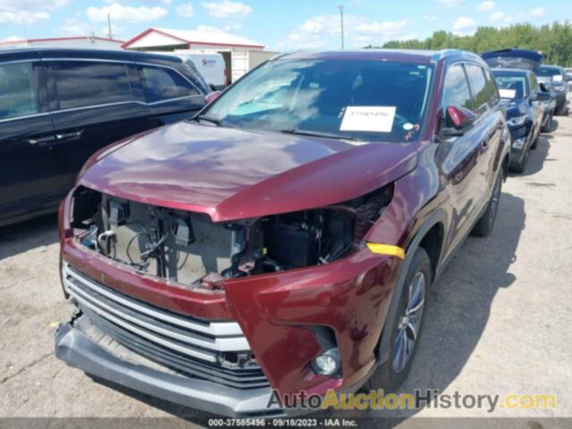 TOYOTA HIGHLANDER XLE, 5TDKZRFH7KS335756