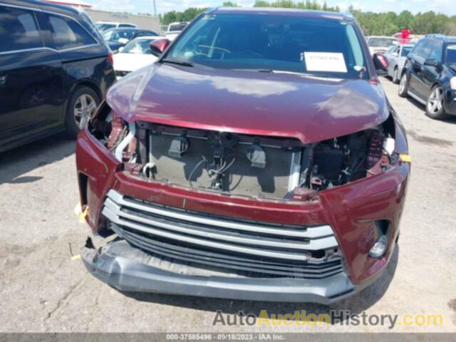 TOYOTA HIGHLANDER XLE, 5TDKZRFH7KS335756