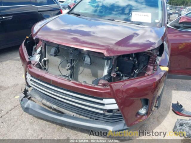 TOYOTA HIGHLANDER XLE, 5TDKZRFH7KS335756