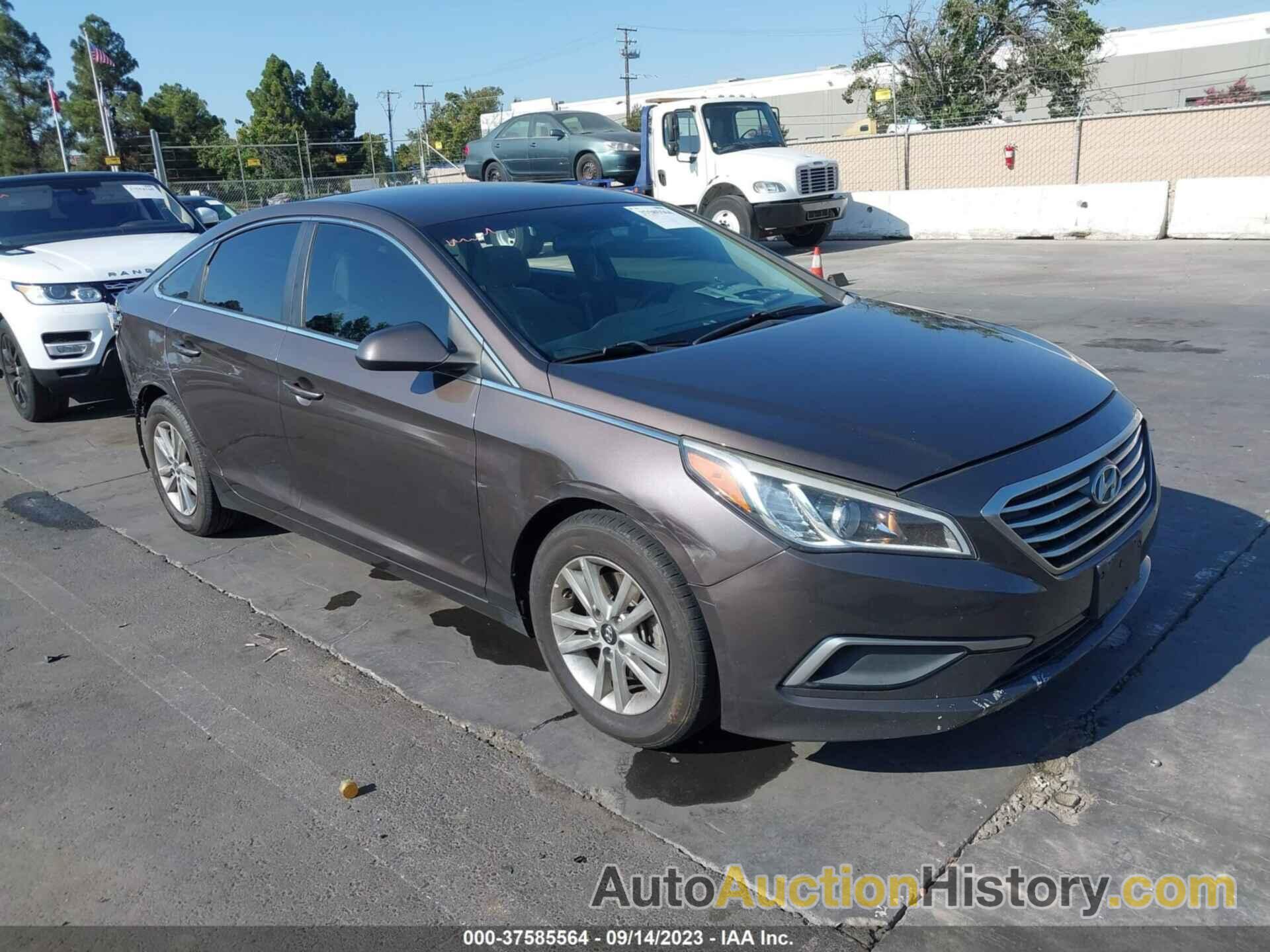 HYUNDAI SONATA 2.4L SE, 5NPE24AF5GH348609