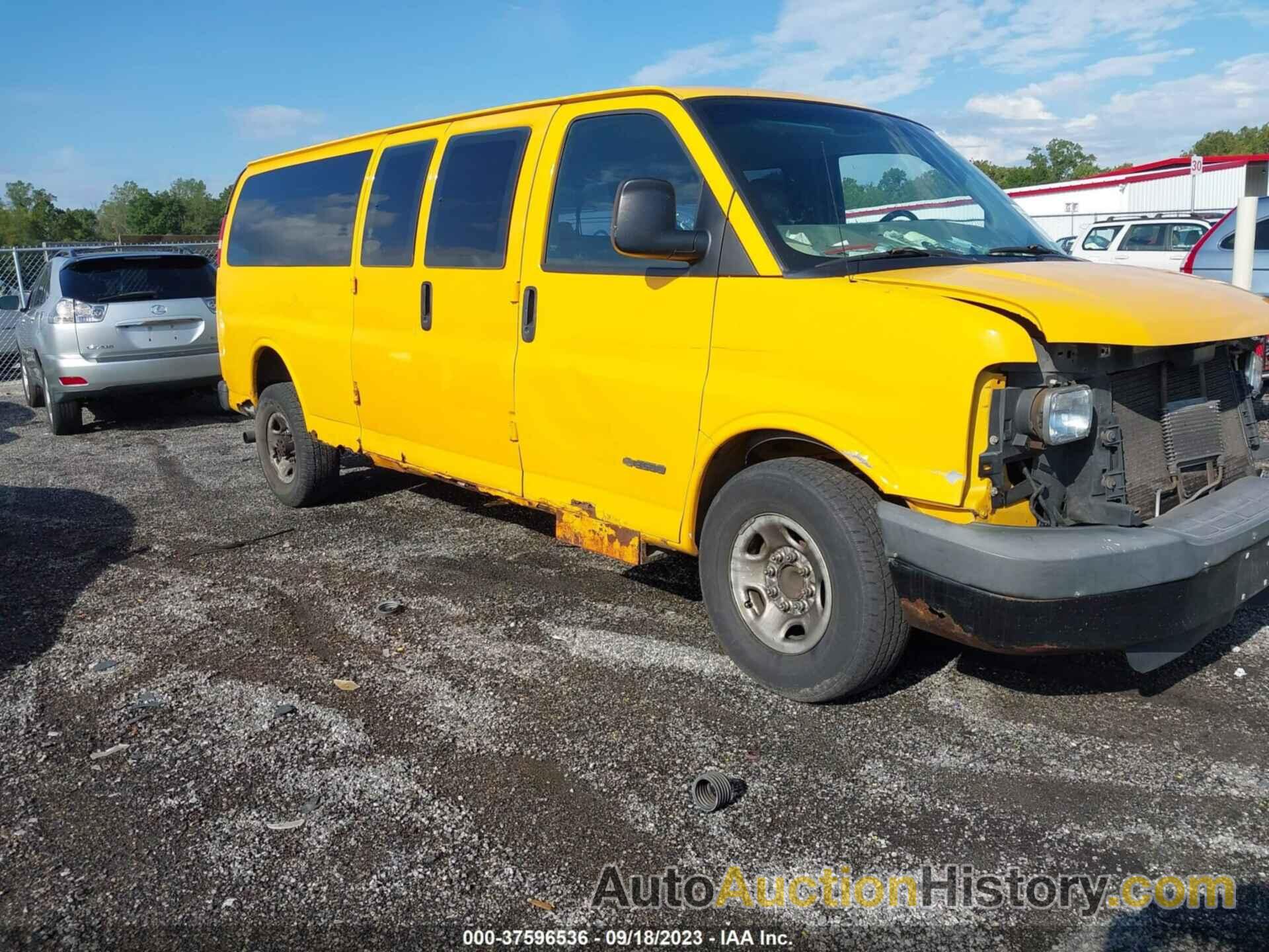 CHEVROLET EXPRESS G3500, 1GNHG39U031226258