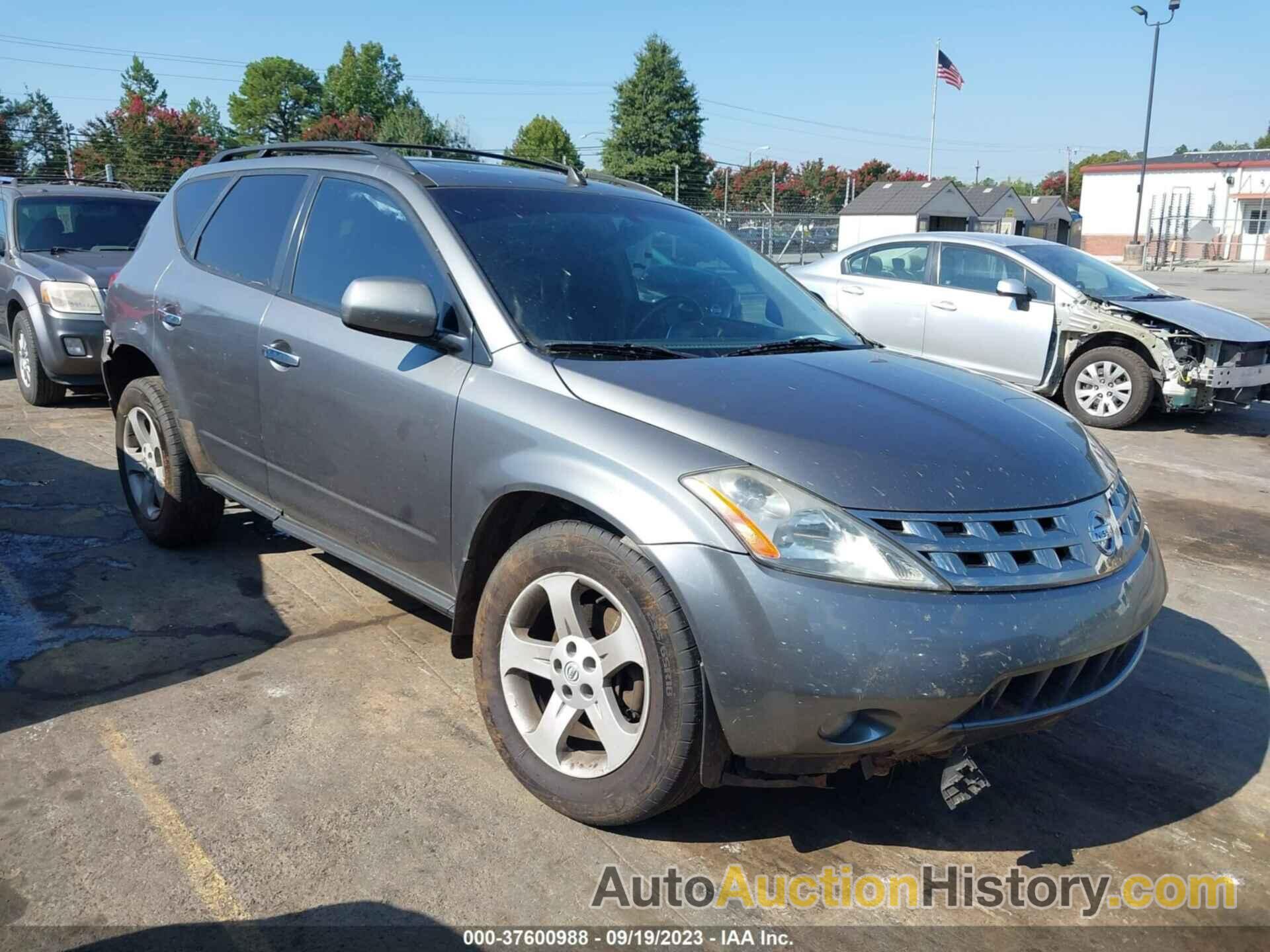 NISSAN MURANO SL, JN8AZ08T05W301823