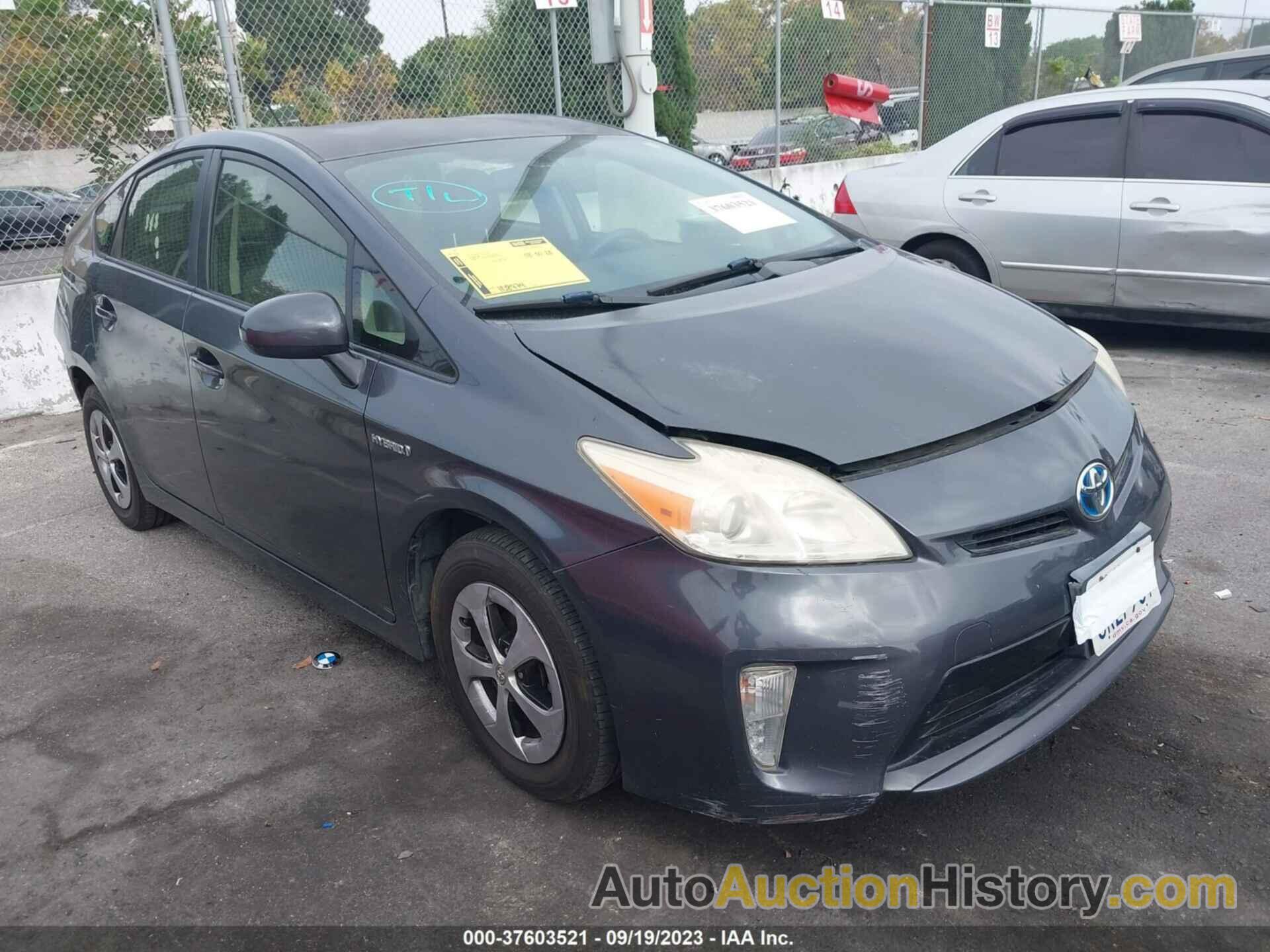 TOYOTA PRIUS ONE/TWO/THREE/FOUR/FIVE, JTDKN3DU6C1601887