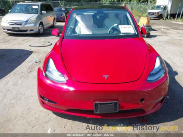 TESLA MODEL Y AWD/LONG RANGE DUAL MOTOR ALL-WHEEL DRIVE, 7SAYGDEE3PF604683