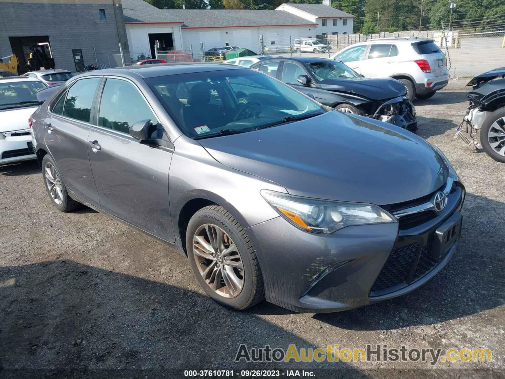 TOYOTA CAMRY SE, 4T1BF1FK4HU435920