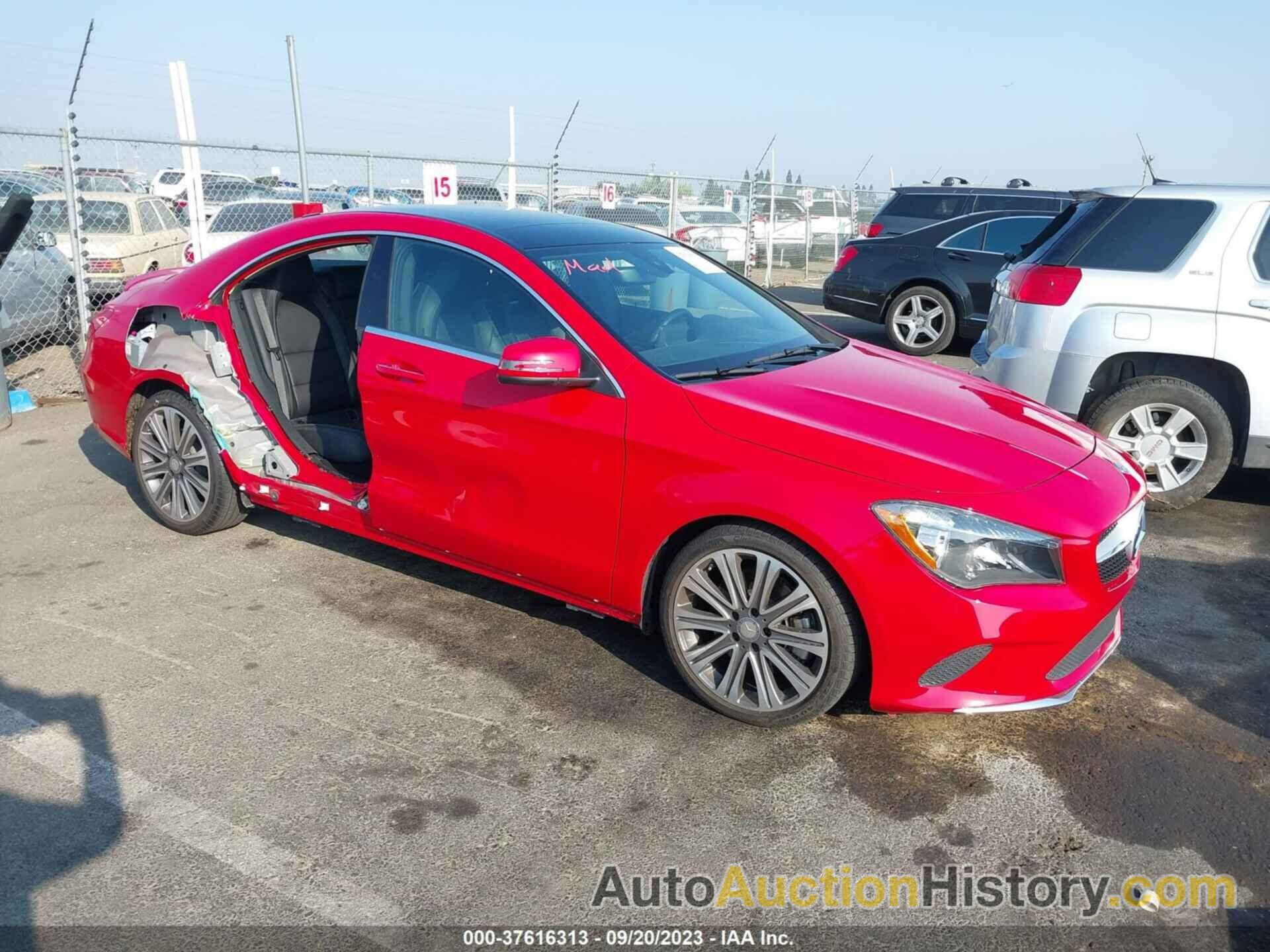 MERCEDES-BENZ CLA CLA 250, WDDSJ4EB2HN398968