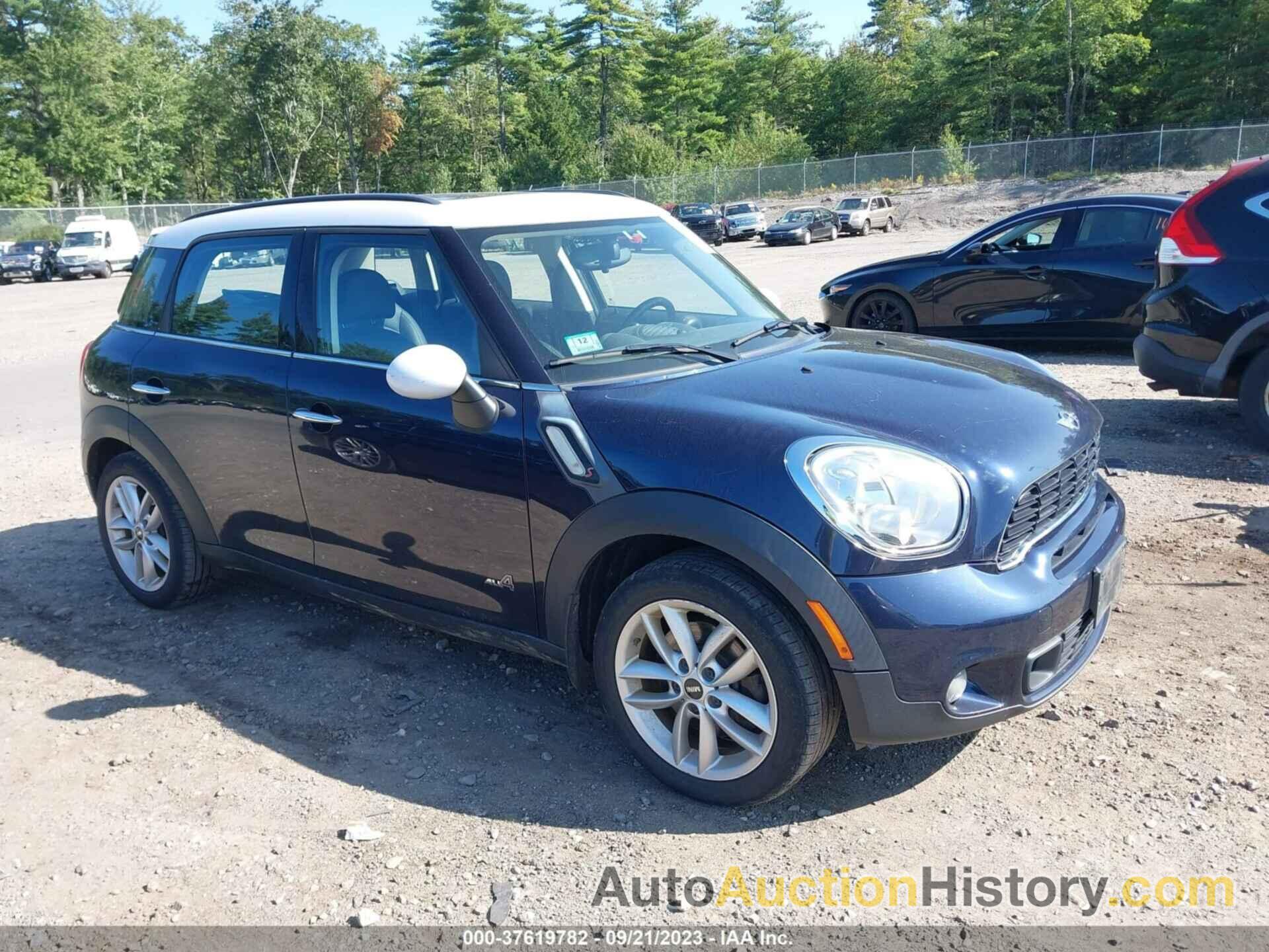 MINI COOPER COUNTRYMAN S, WMWZC5C50CWM14185