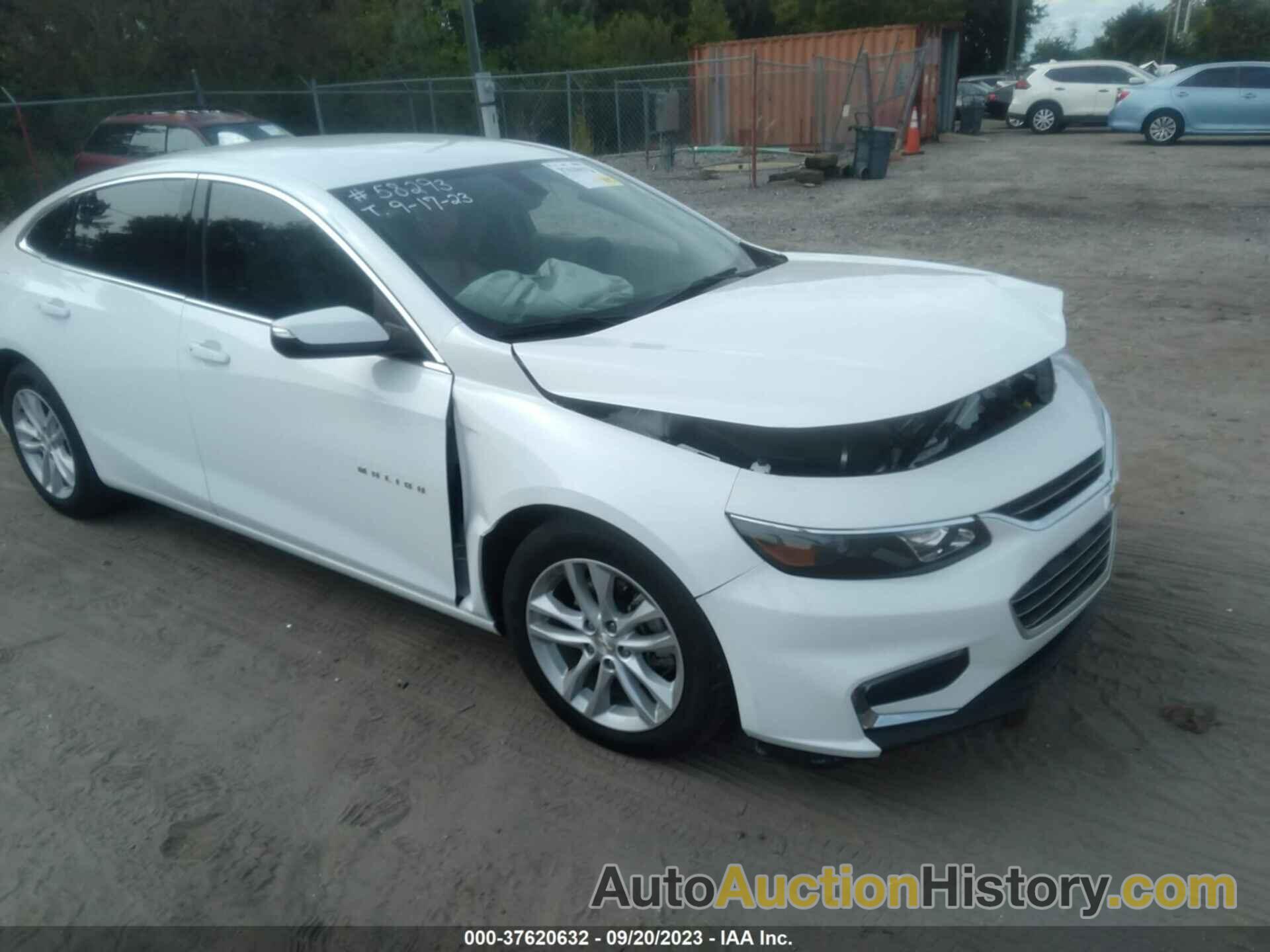 CHEVROLET MALIBU LT, 1G1ZD5ST2JF129509