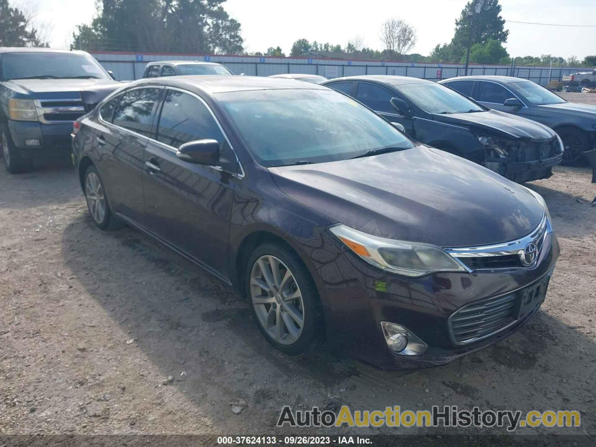 TOYOTA AVALON LIMITED, 4T1BK1EB1EU124468