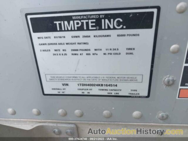 TIMPTE, 1TDH40024KB164514