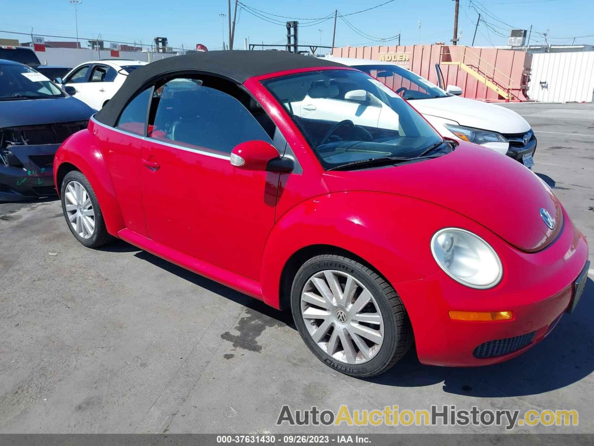 VOLKSWAGEN NEW BEETLE CONVERTIBLE SE, 3VWRF31Y18M408377